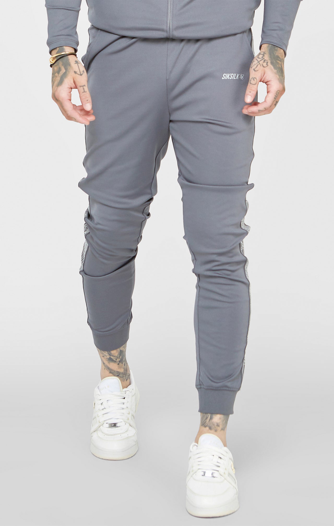 Grey Sports Cuffed Pant (1)