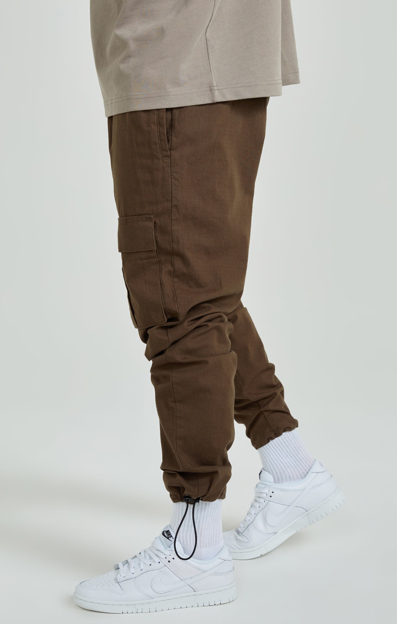 Brown Ripstop Cargo Pants (2)