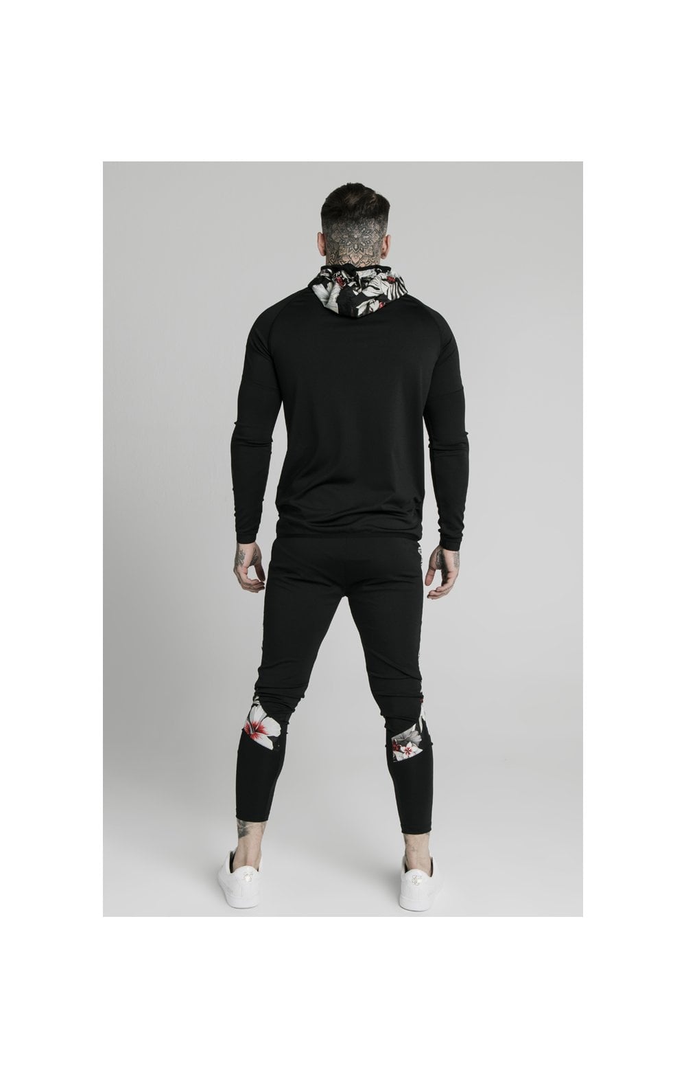 SikSilk Scope Zip Through Hoodie - Black (5)