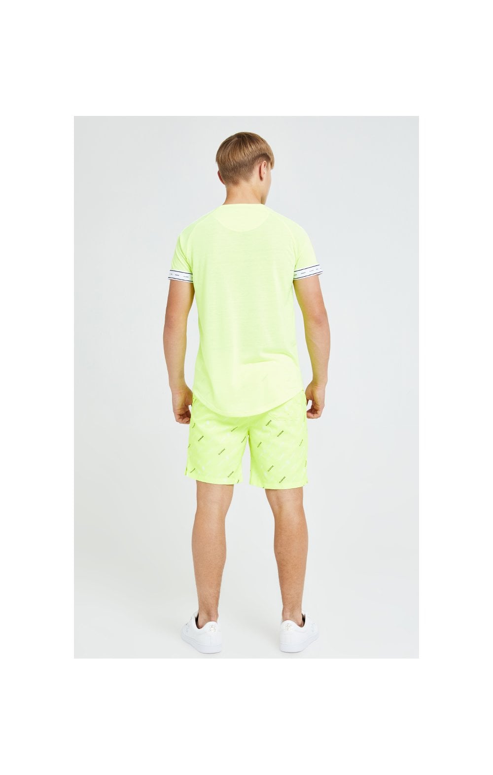 Illusive London Fade Panel Tech Tee - Neon Yellow (5)