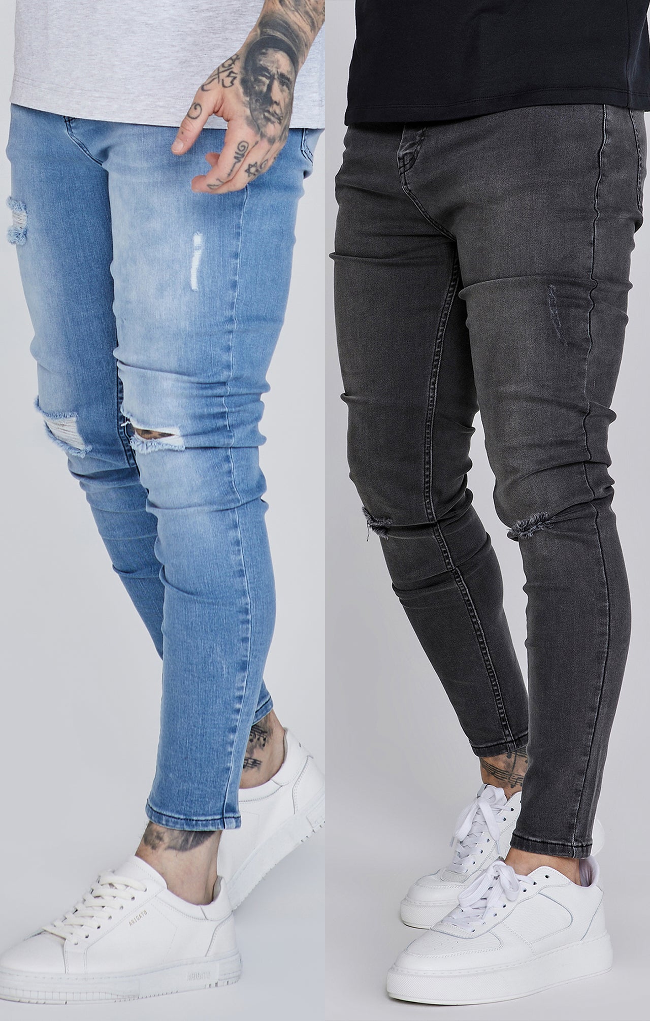 Skinny Jeans Bundle Blue/Grey