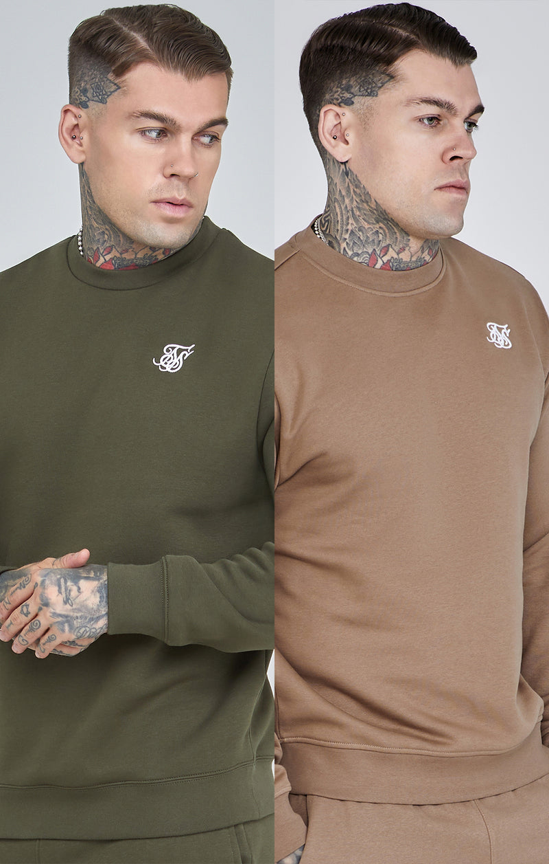 Essentials Sweatshirt Bundle Khaki/Brown