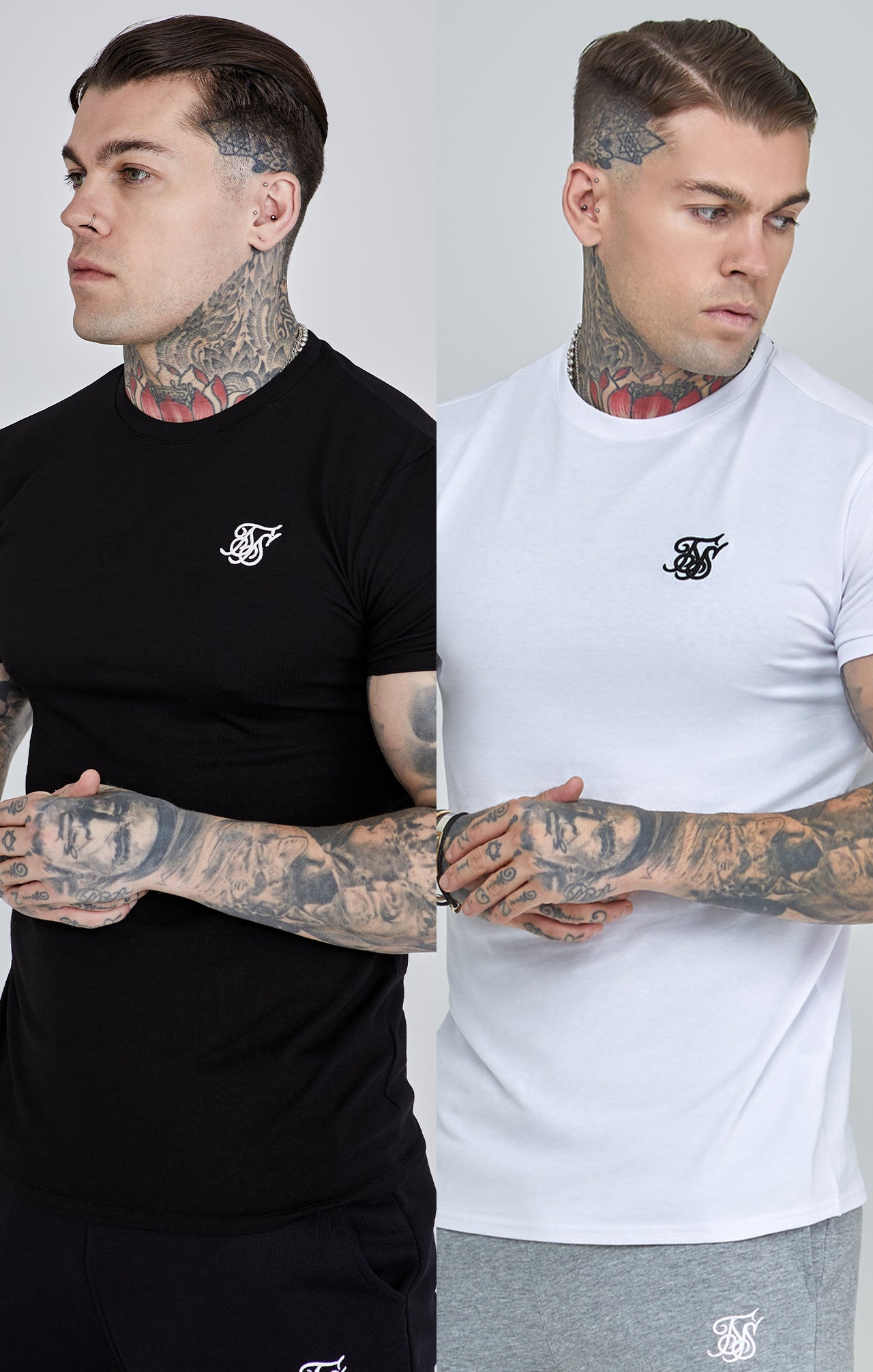 Essentials T-Shirt Bundle Black/White