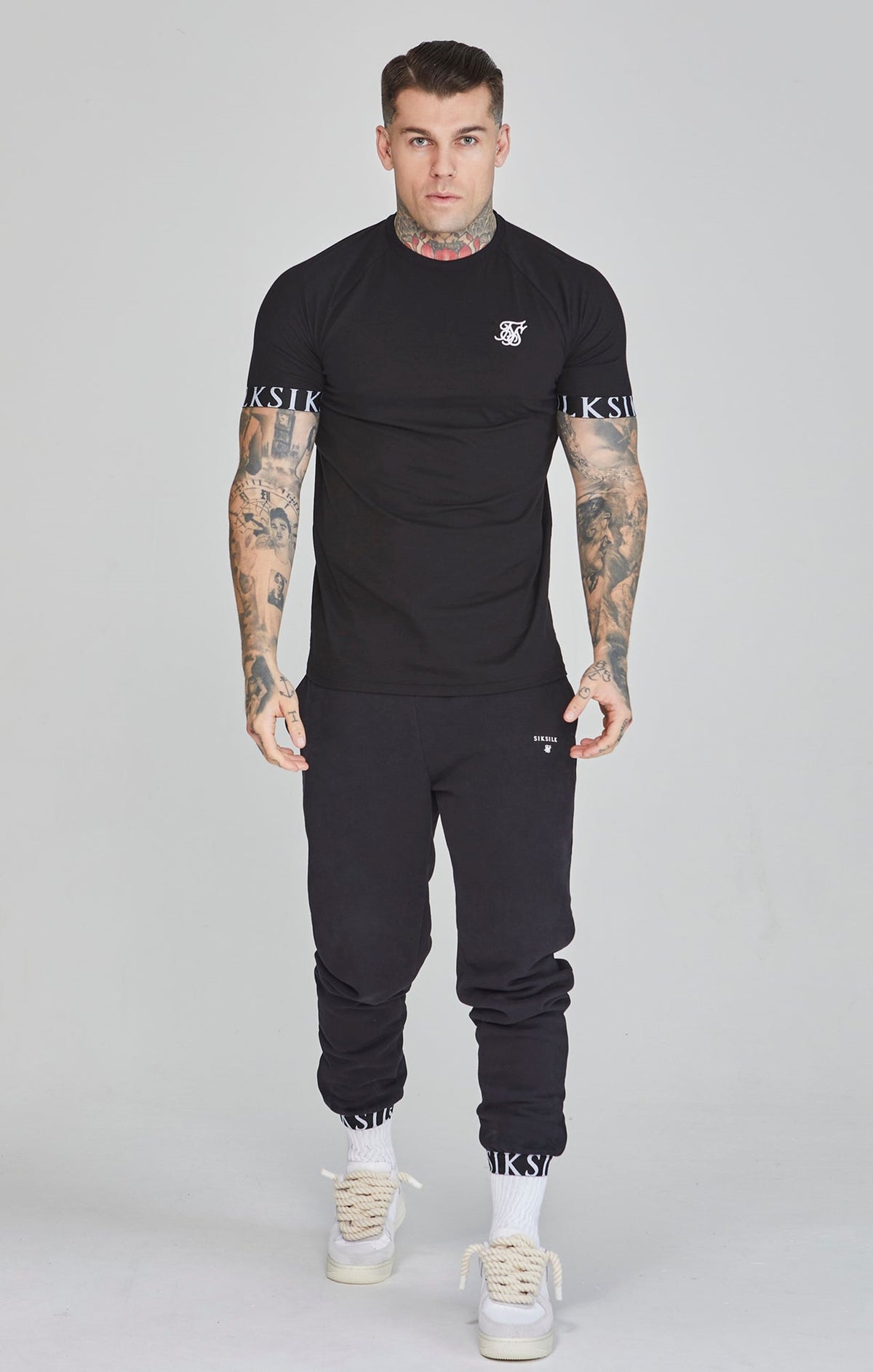 Tech TShirt Bundle Black/Grey SikSilk UK