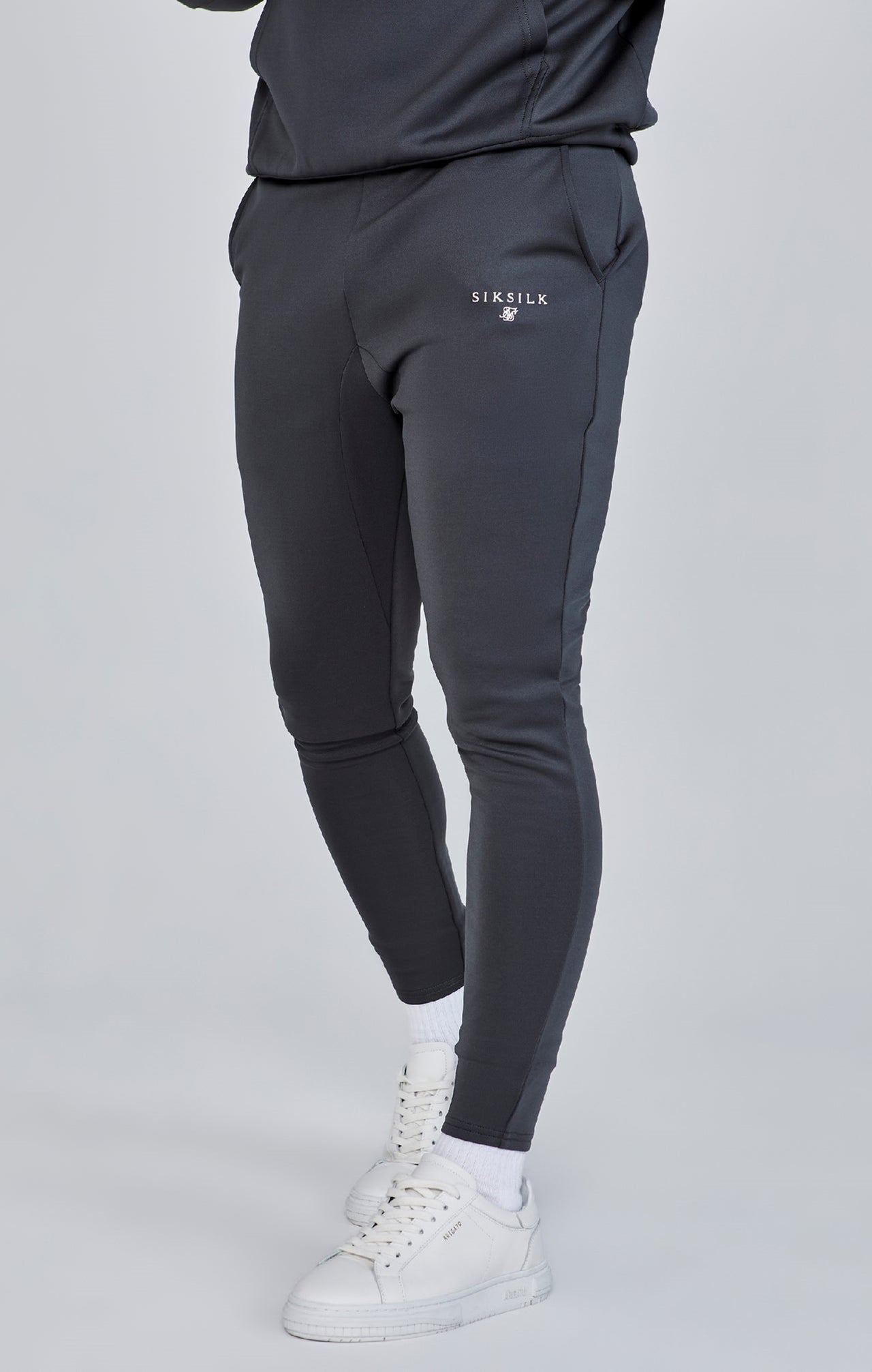 Essentials Poly Joggers Bundle Grey/Navy