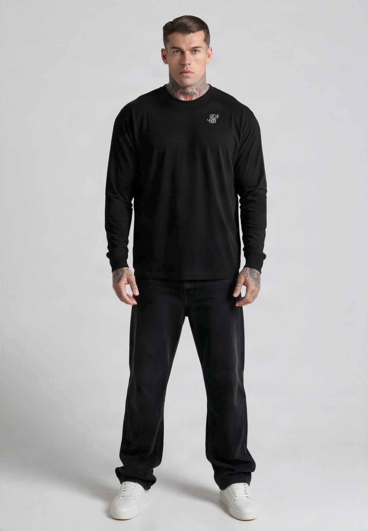 Essentials LS Regular Fit T-Shirt (2)