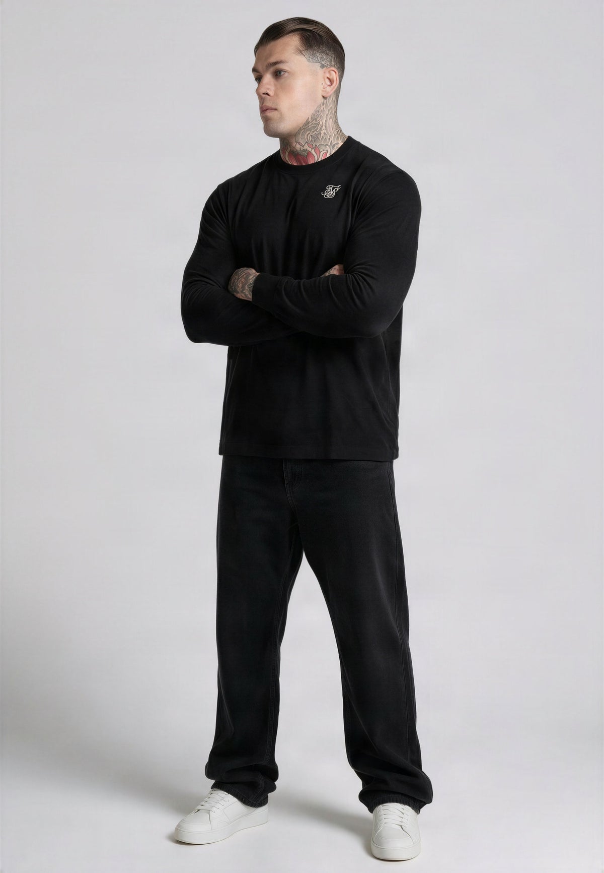 Essentials LS Regular Fit T-Shirt (3)
