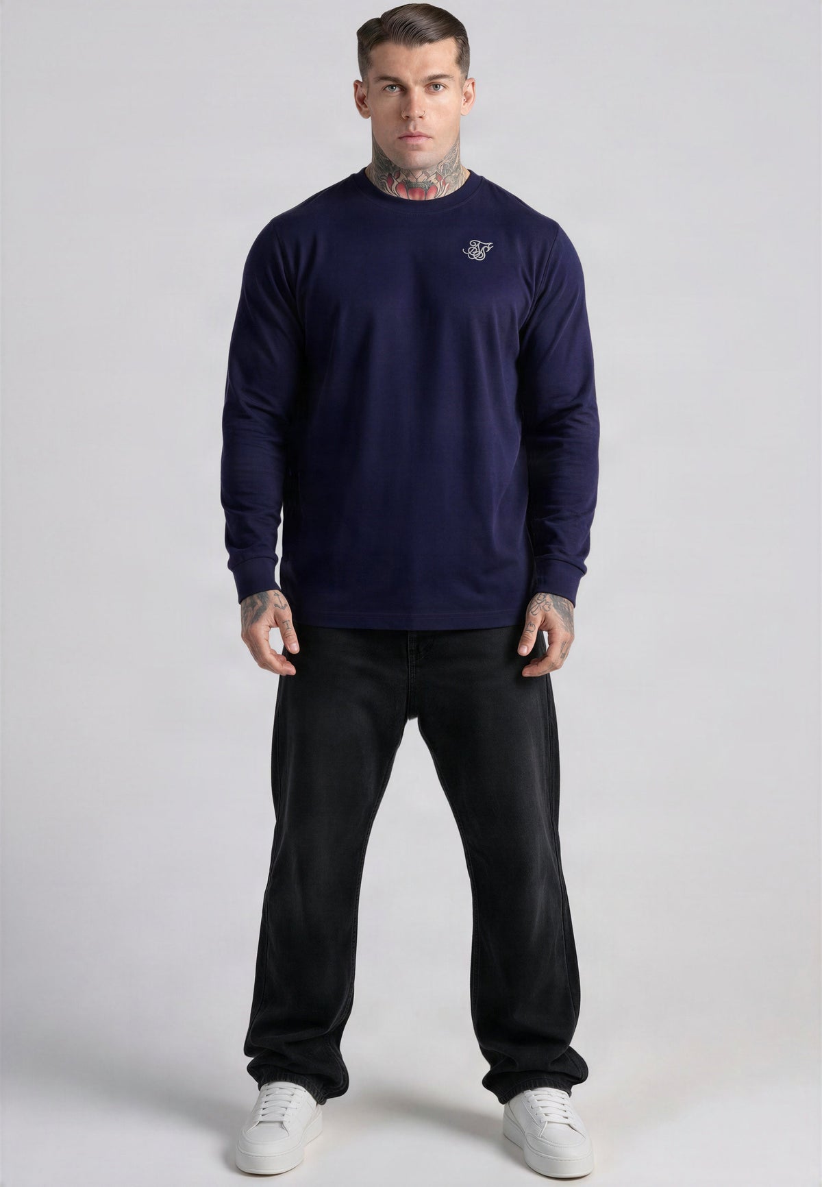 Essentials LS Regular Fit T-Shirt (2)