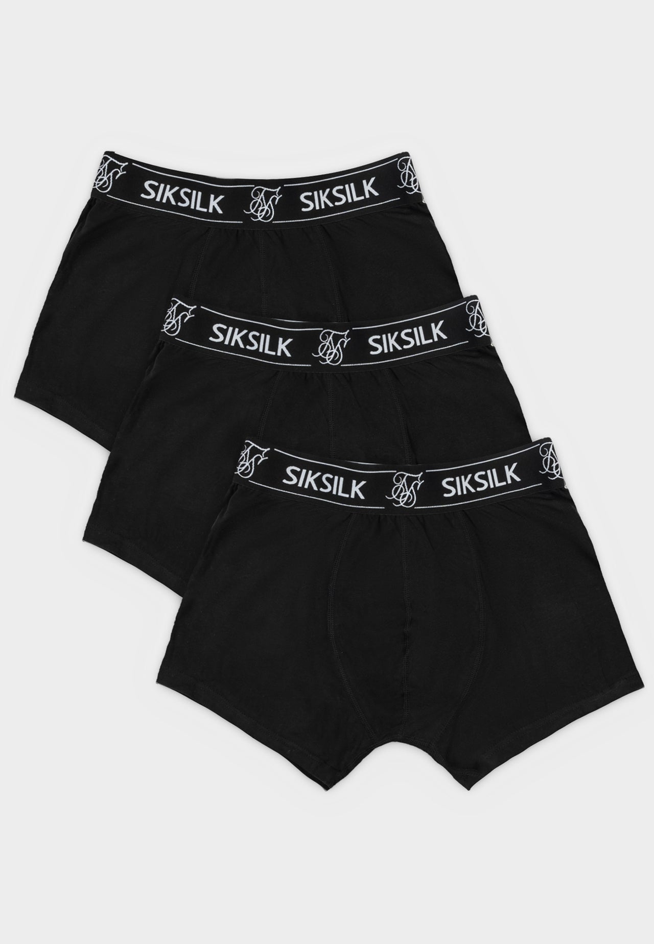 Black 3 Pack Boxer Short