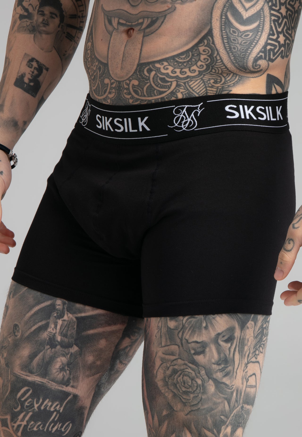 Black 3 Pack Boxer Short (4)