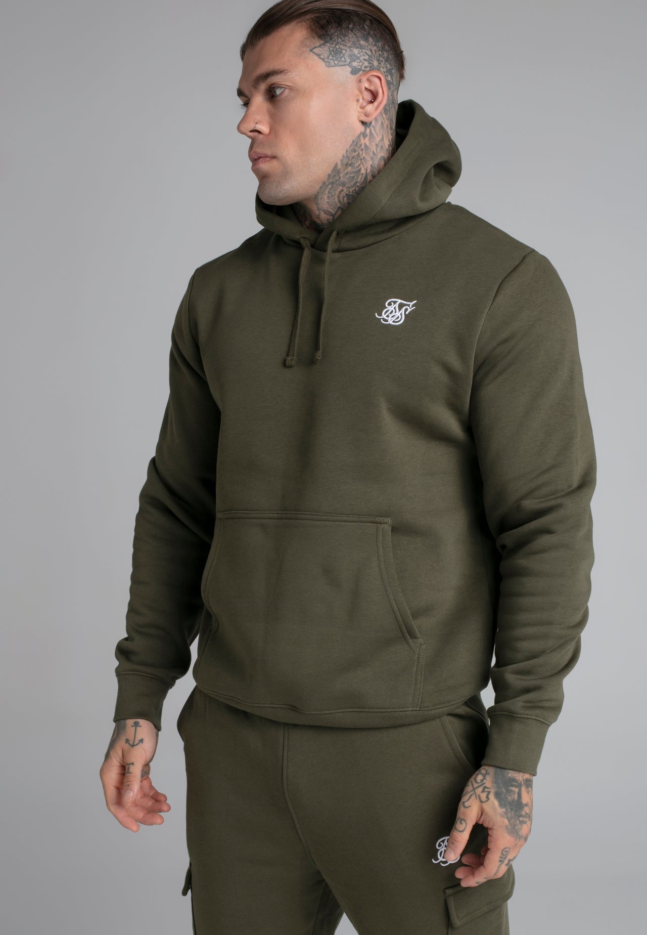 Khaki Essential Overhead Hoodie