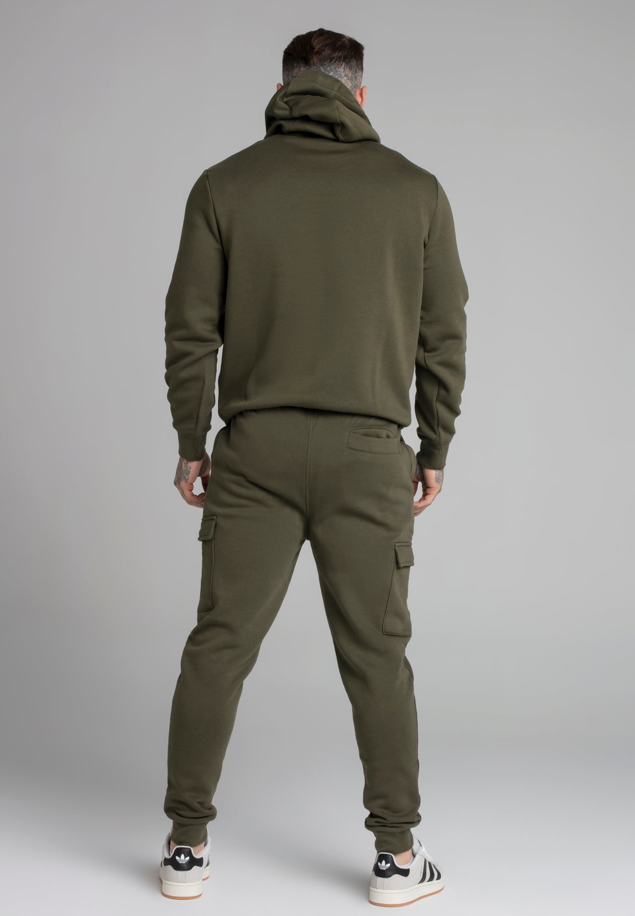 Khaki Essential Overhead Hoodie (4)