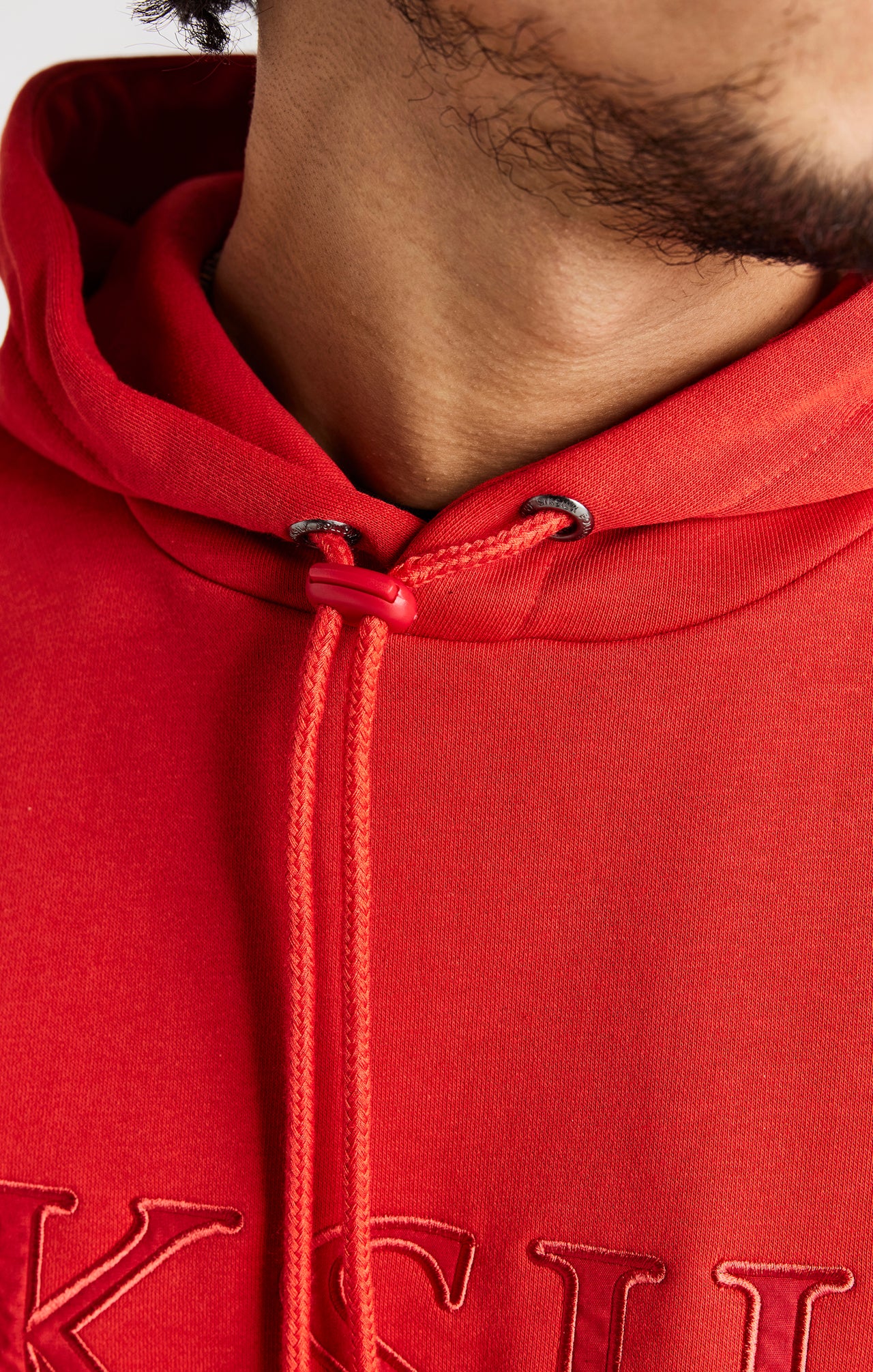 Red Applique Hoodie (6)