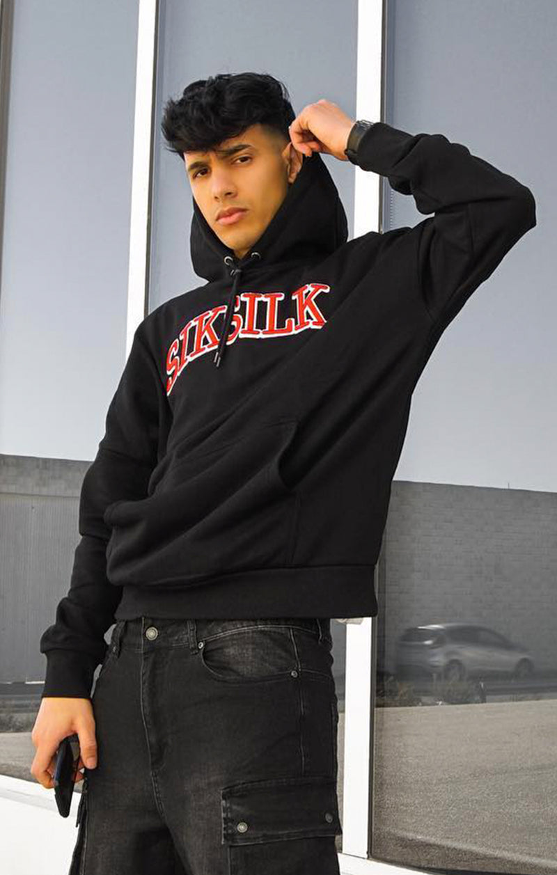 Black Oversized Hoodie