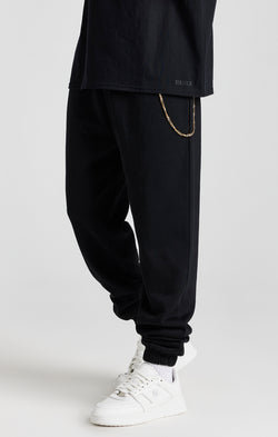 Black Chain Jogger