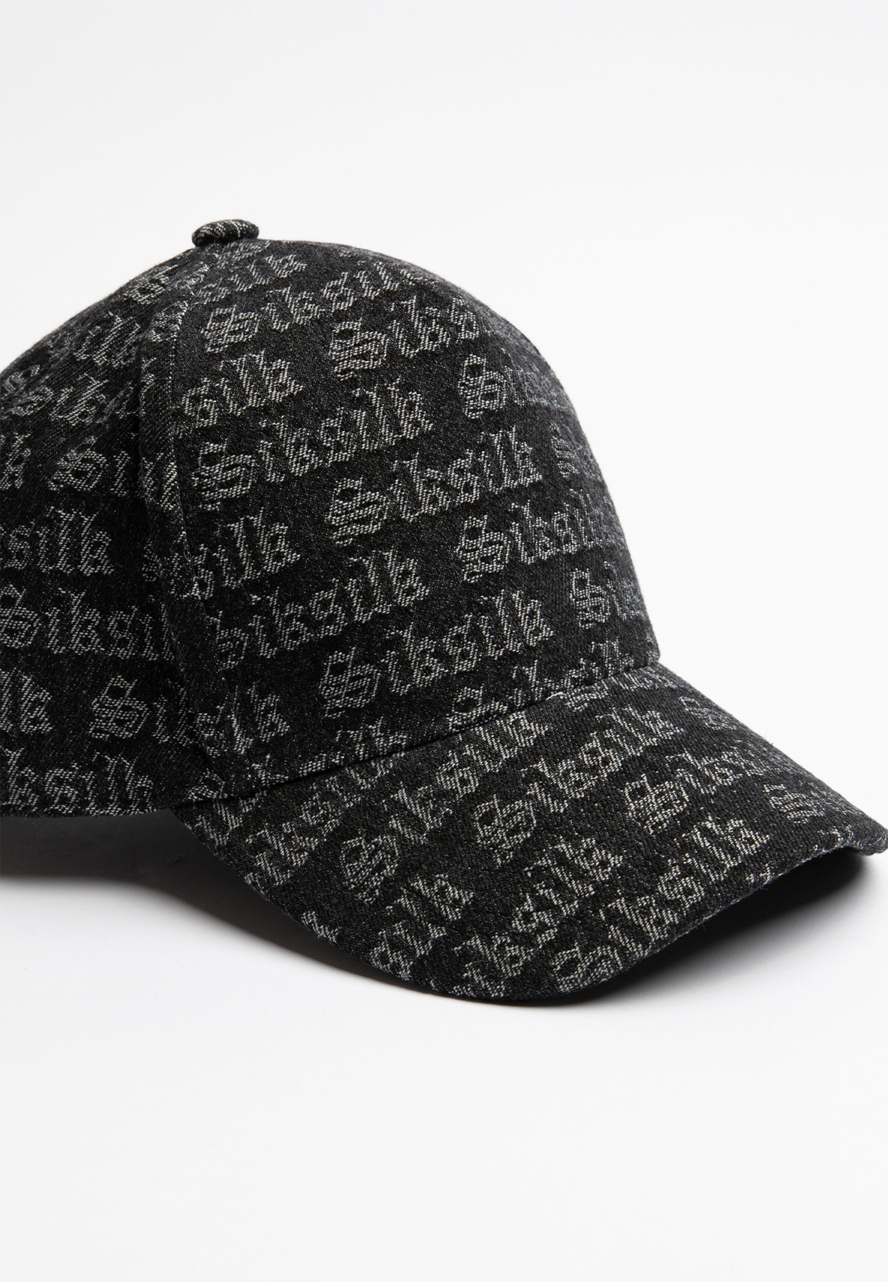 SikSilk Jacquard Denim Trucker Cap - Black | SikSilk UK