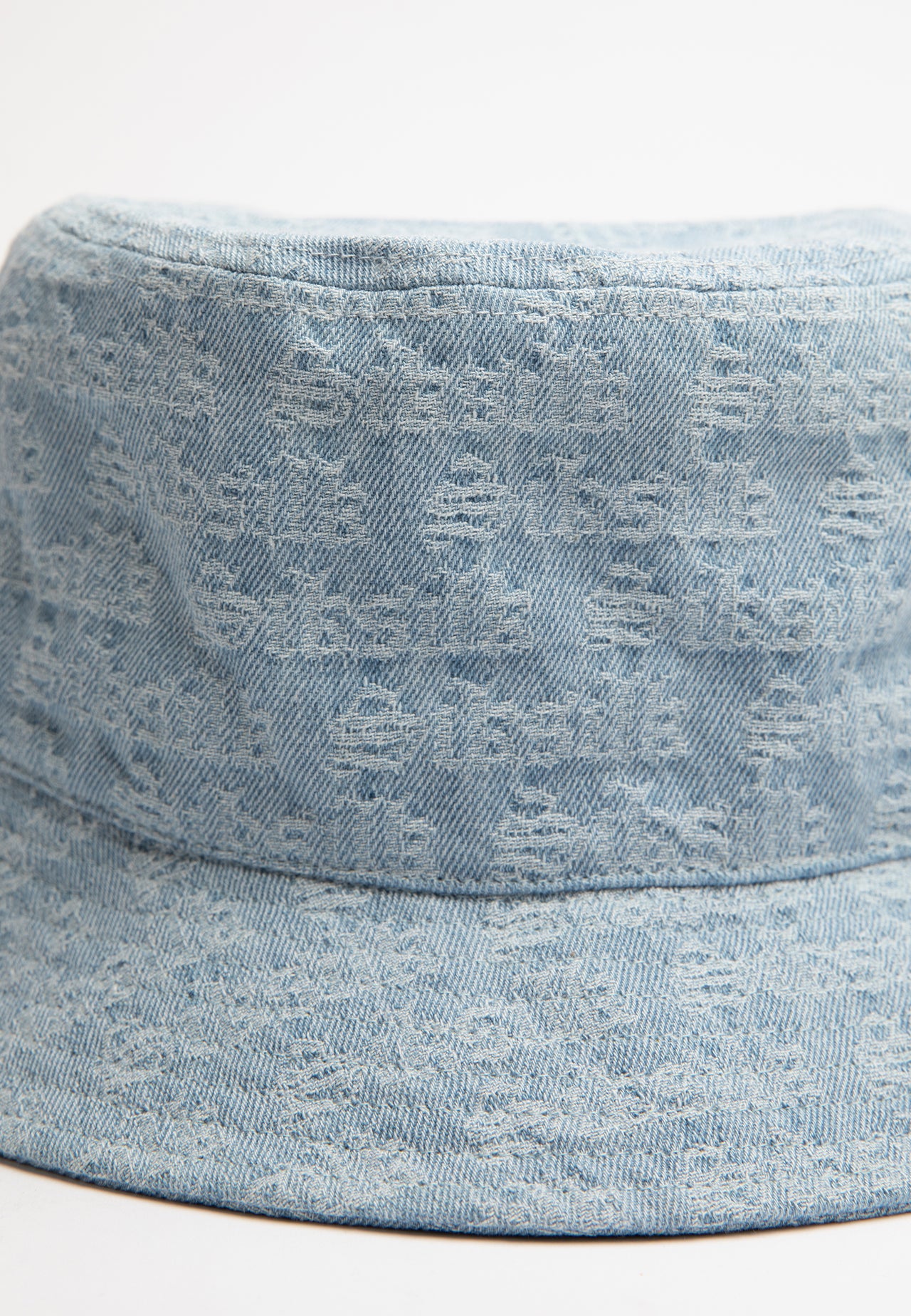 SikSilk Jacquard Denim Bucket Hat - Light Blue (3)