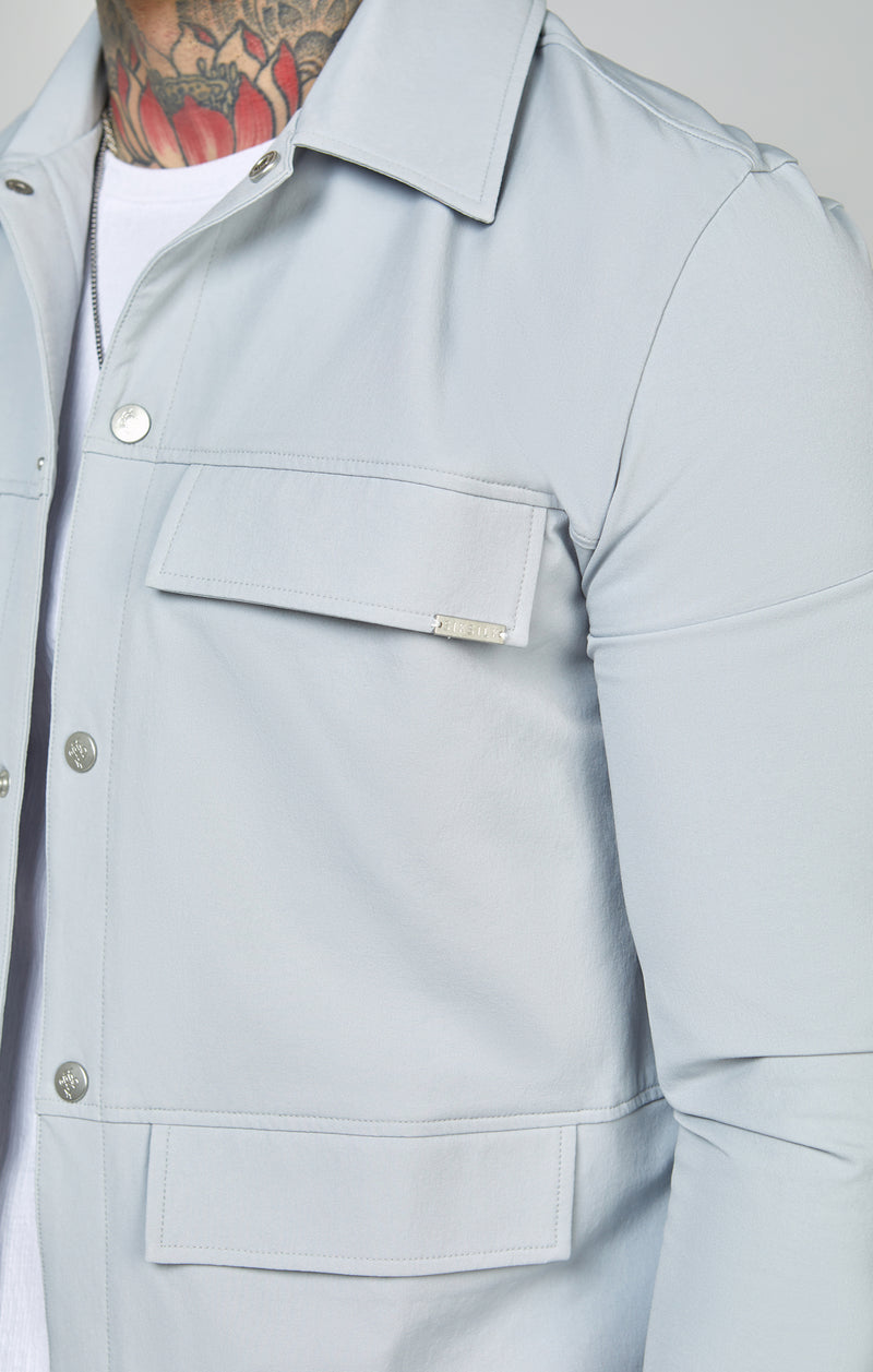Grey Utility Overshirt (1)
