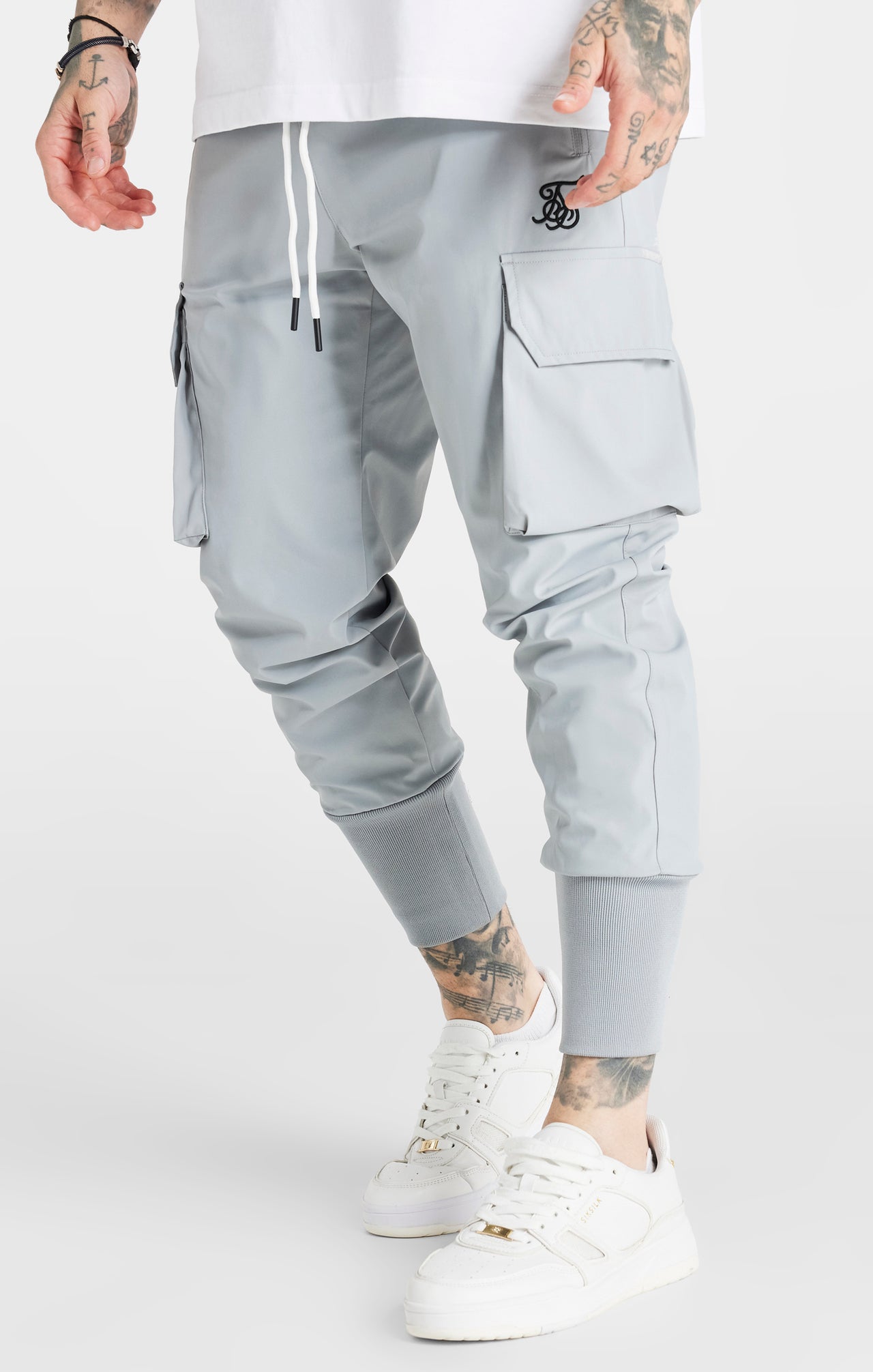 Light Grey Tech Cargo Pant