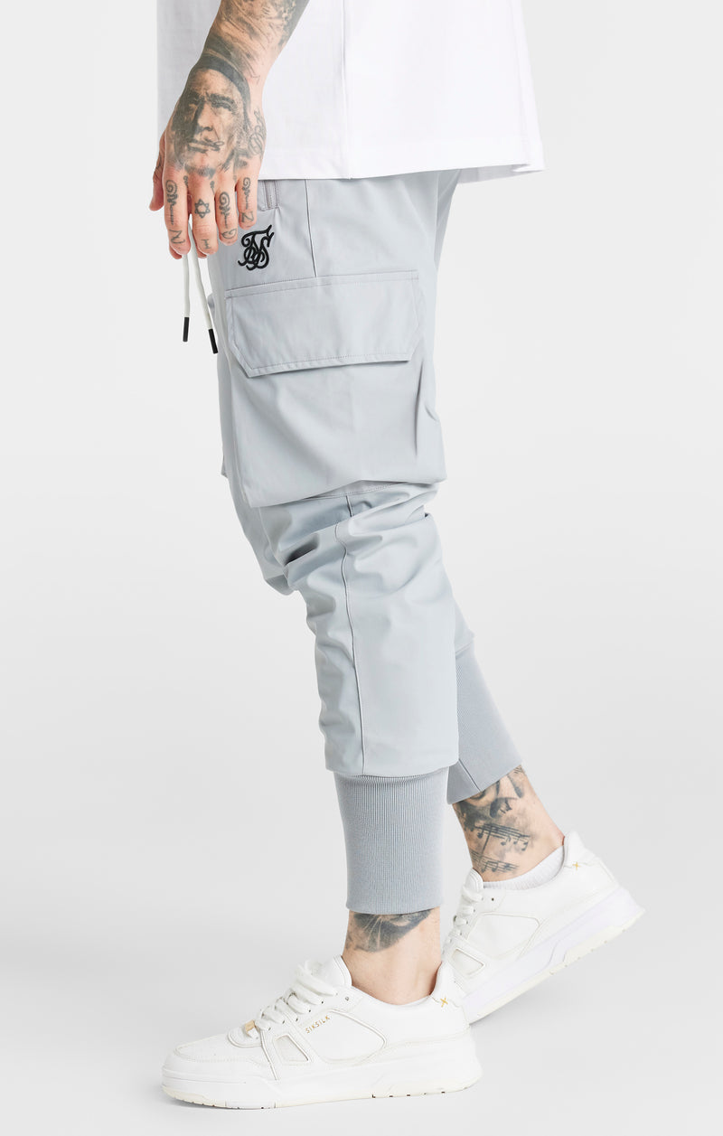 Light Grey Tech Cargo Pant (1)