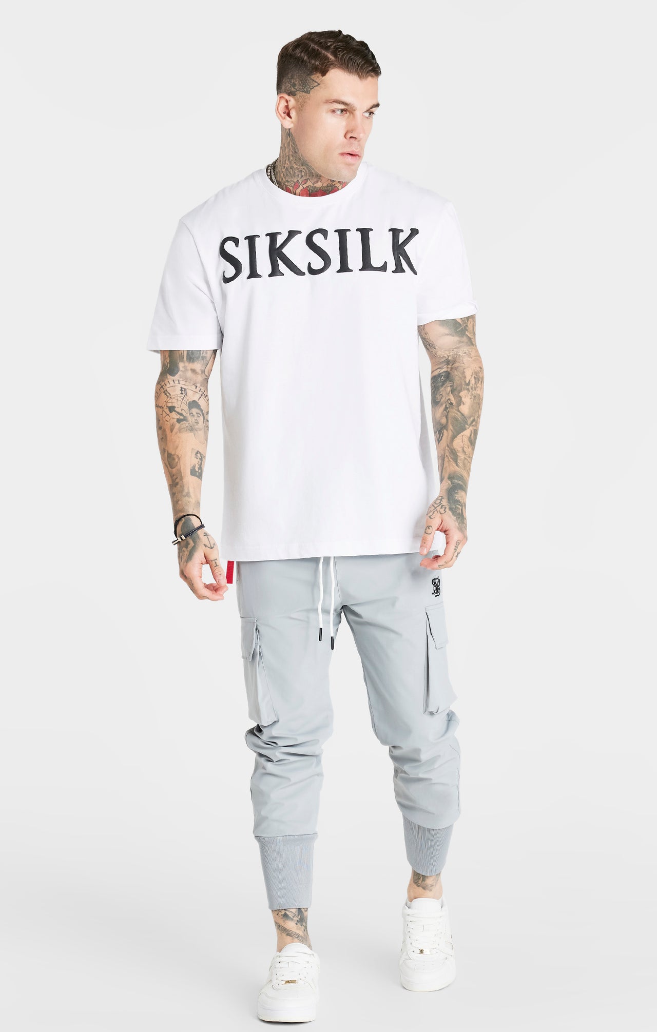 Light Grey Tech Cargo Pant (2)