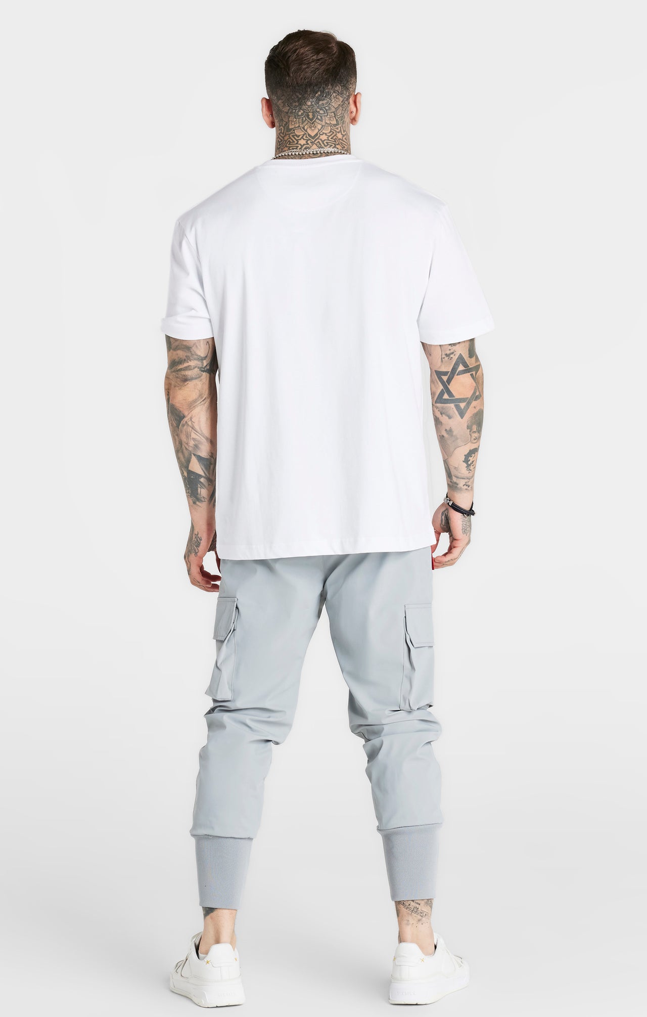 Light Grey Tech Cargo Pant (4)