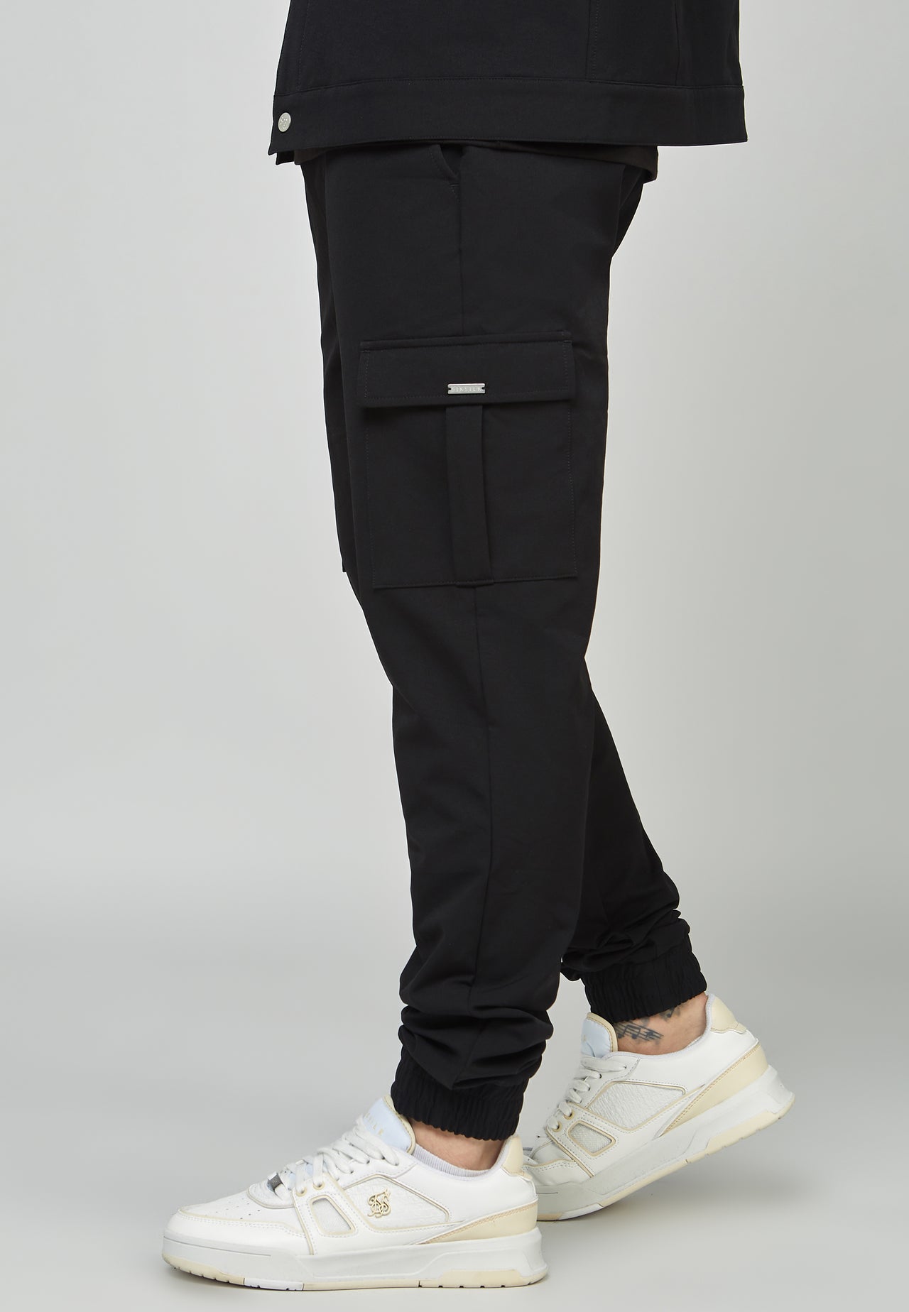 Black Utility Cargo Jogger (1)