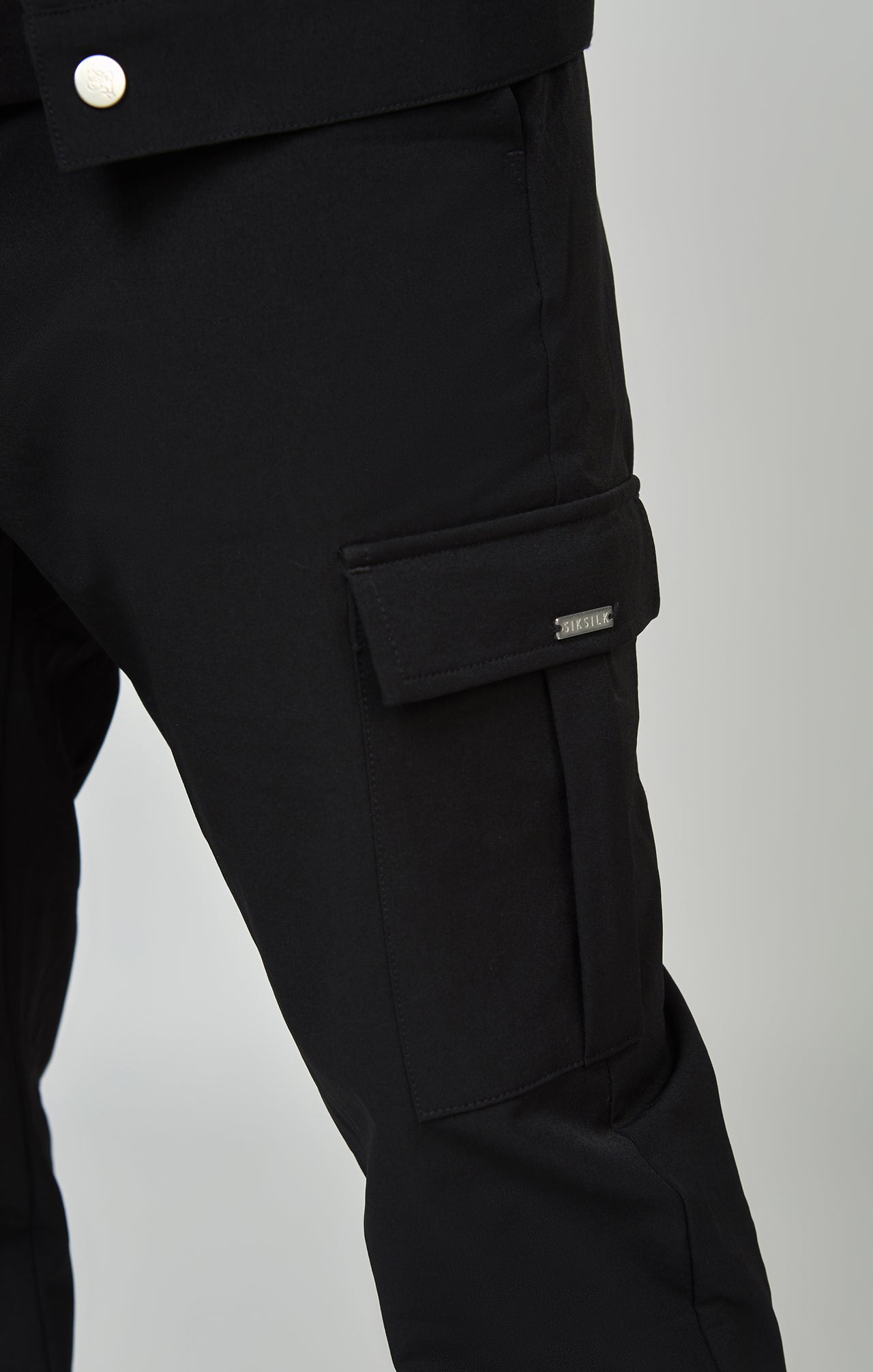 Black Utility Cargo Jogger (5)