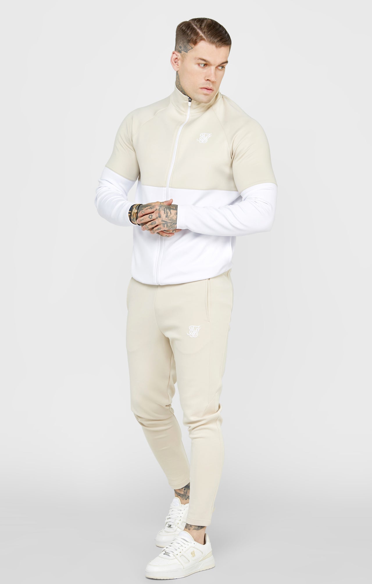 Stone Taped Raglan Track Top (2)