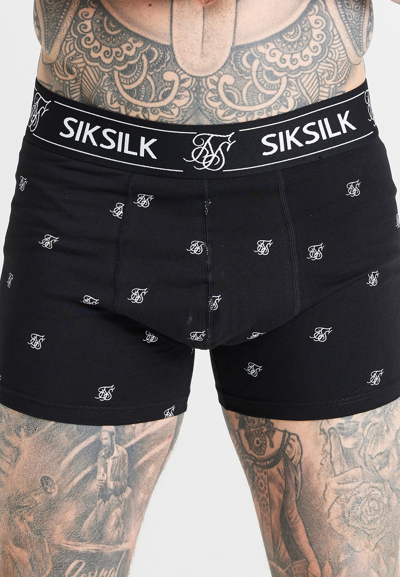 Black 3Pk Logo Boxer (3)