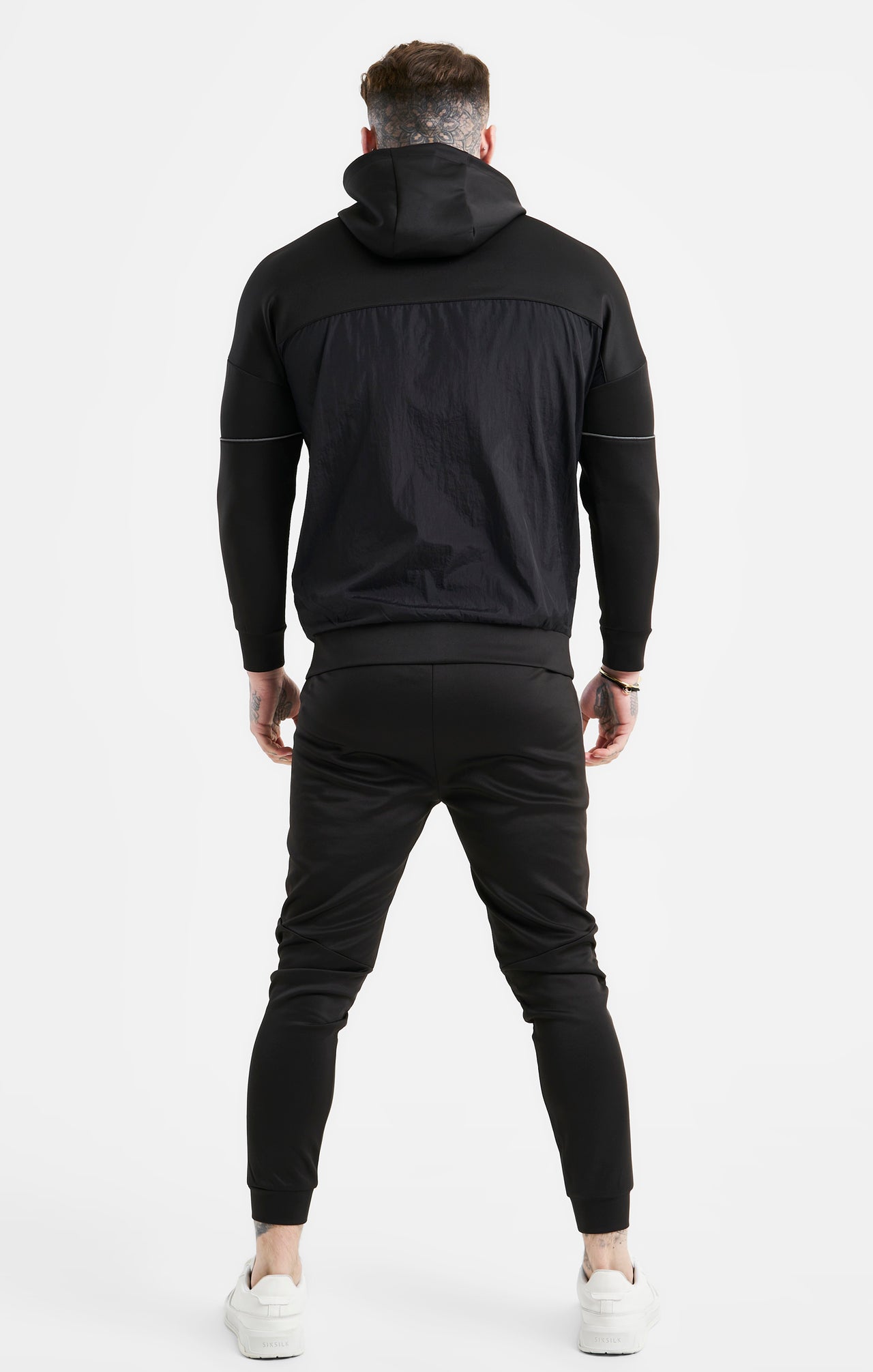 Black Panelled Jogger (4)