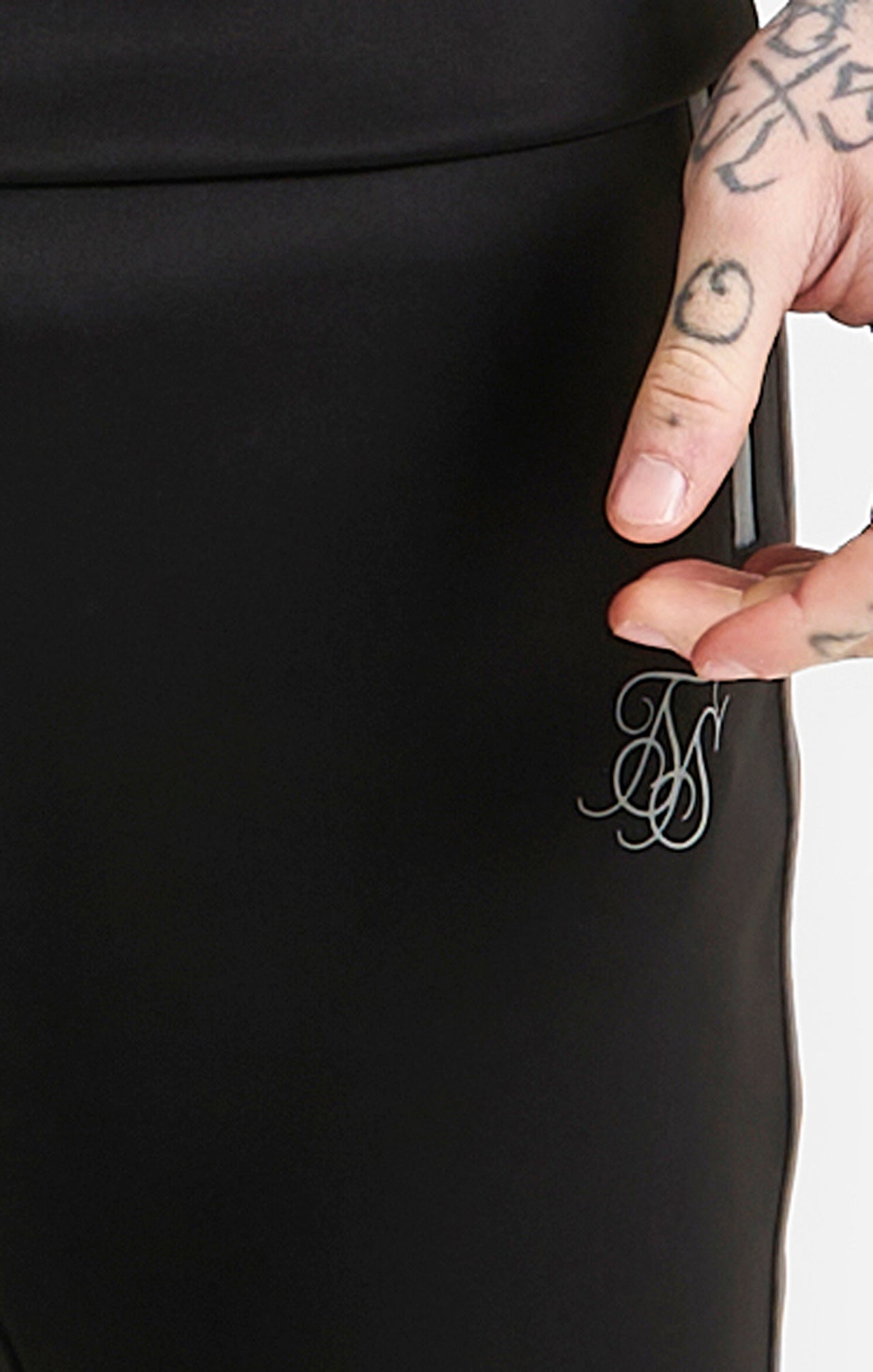 Black Panelled Jogger (5)