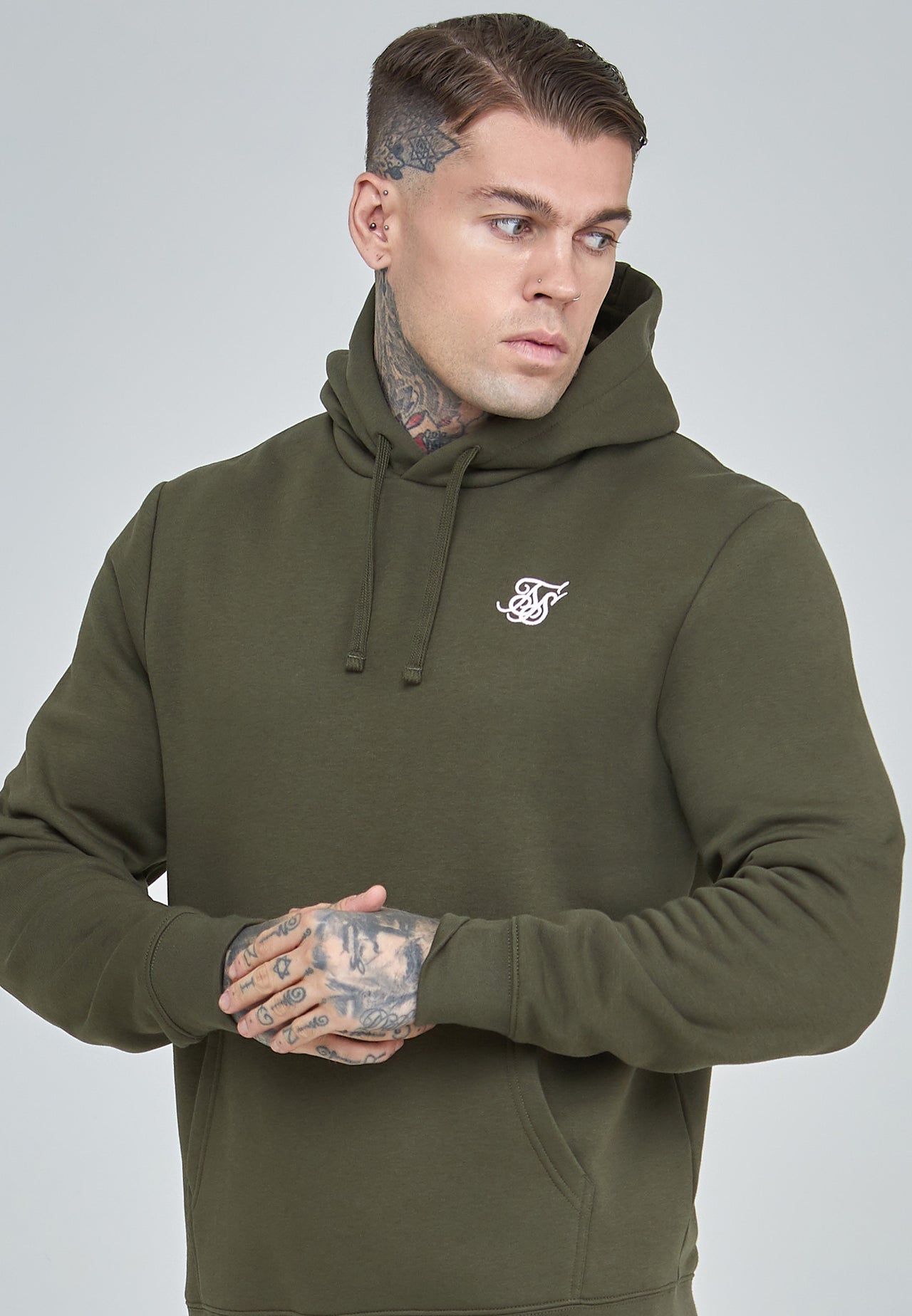 Khaki Essential Overhead Hoodie