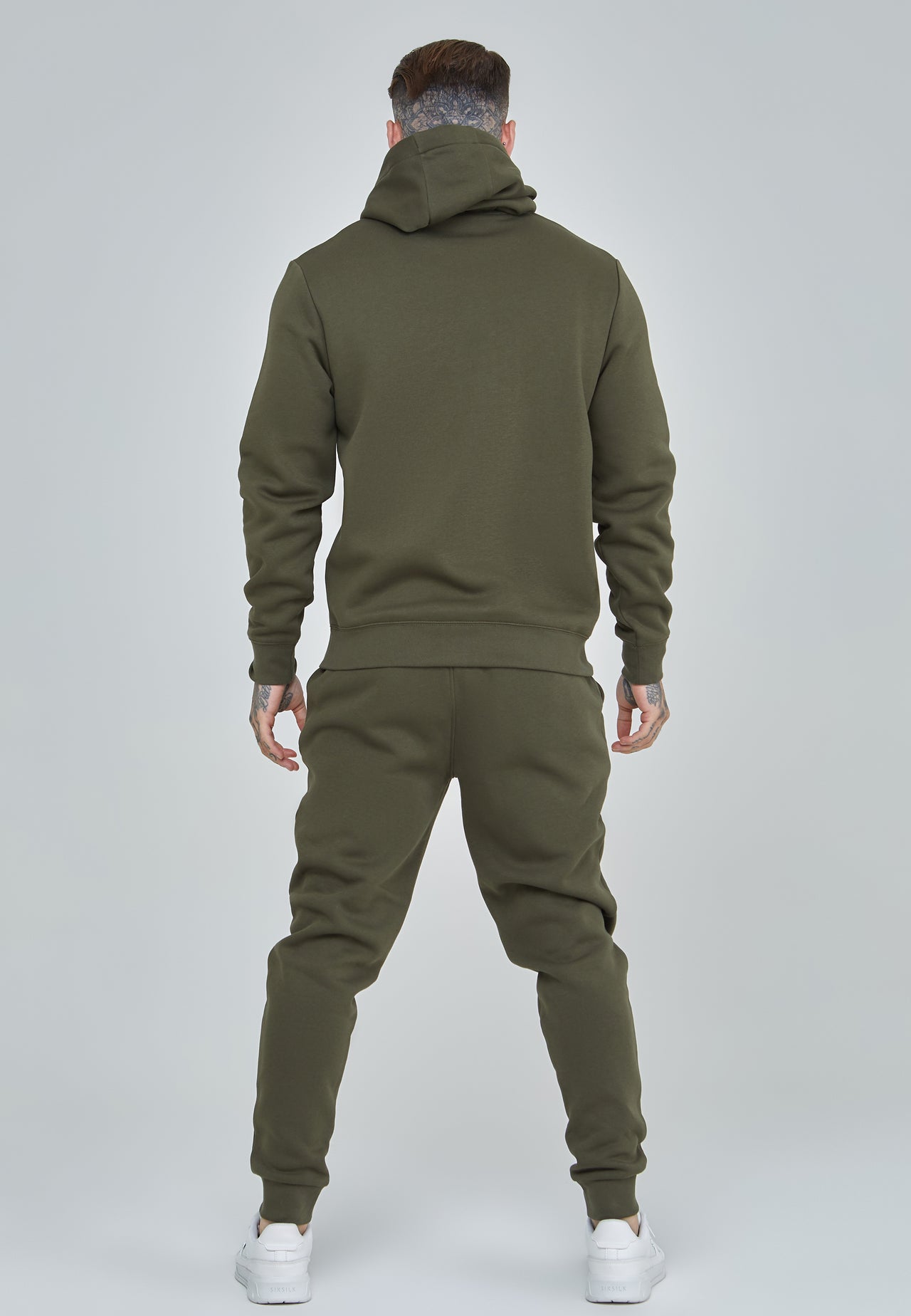 Khaki Essential Overhead Hoodie (4)