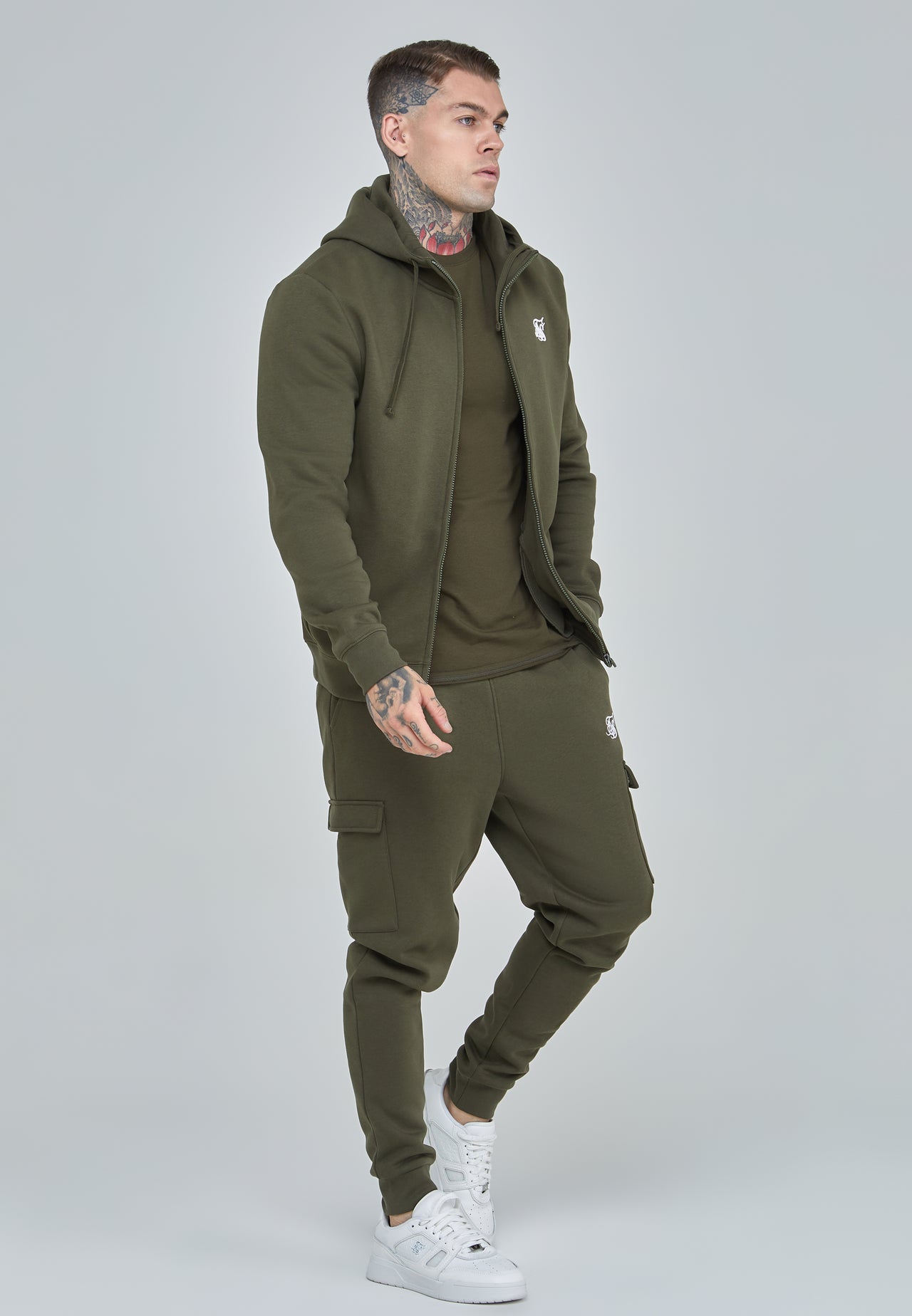 Khaki Essential Cargo Jogger (1)