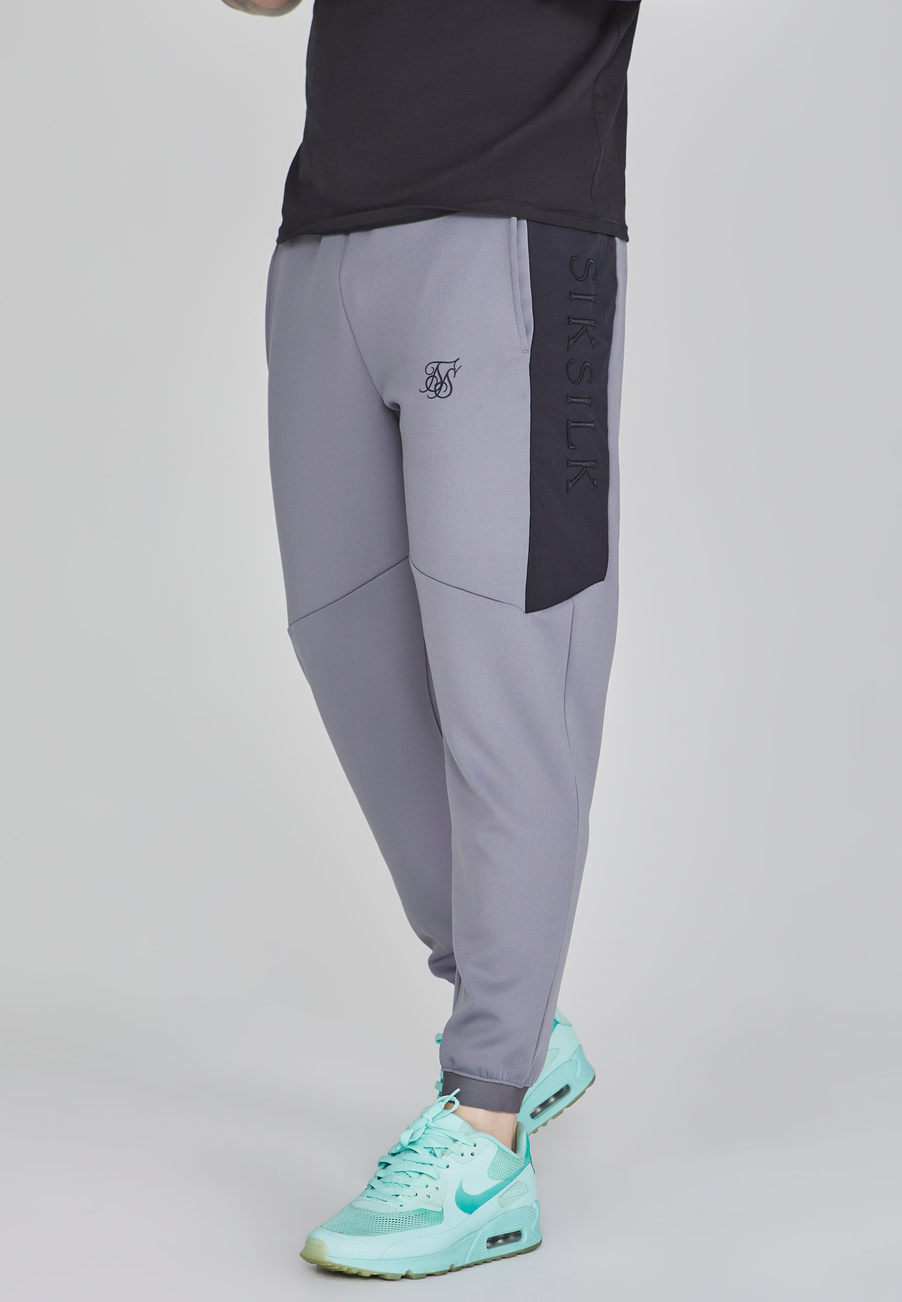 パンツ Technical silk joggers MP1634_121G_F0112_S_231 Sixth June cargo pants in gray | ASOS