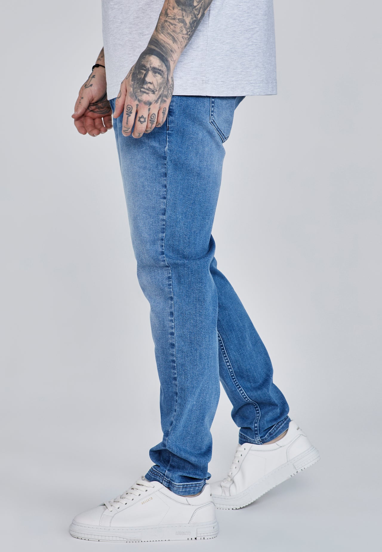 Blue Slim Fit Jeans (2)