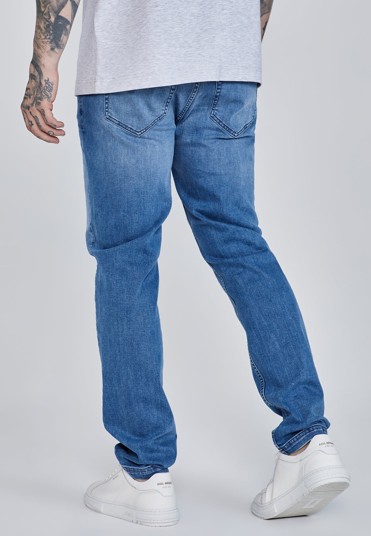 Blue Slim Fit Jeans (3)