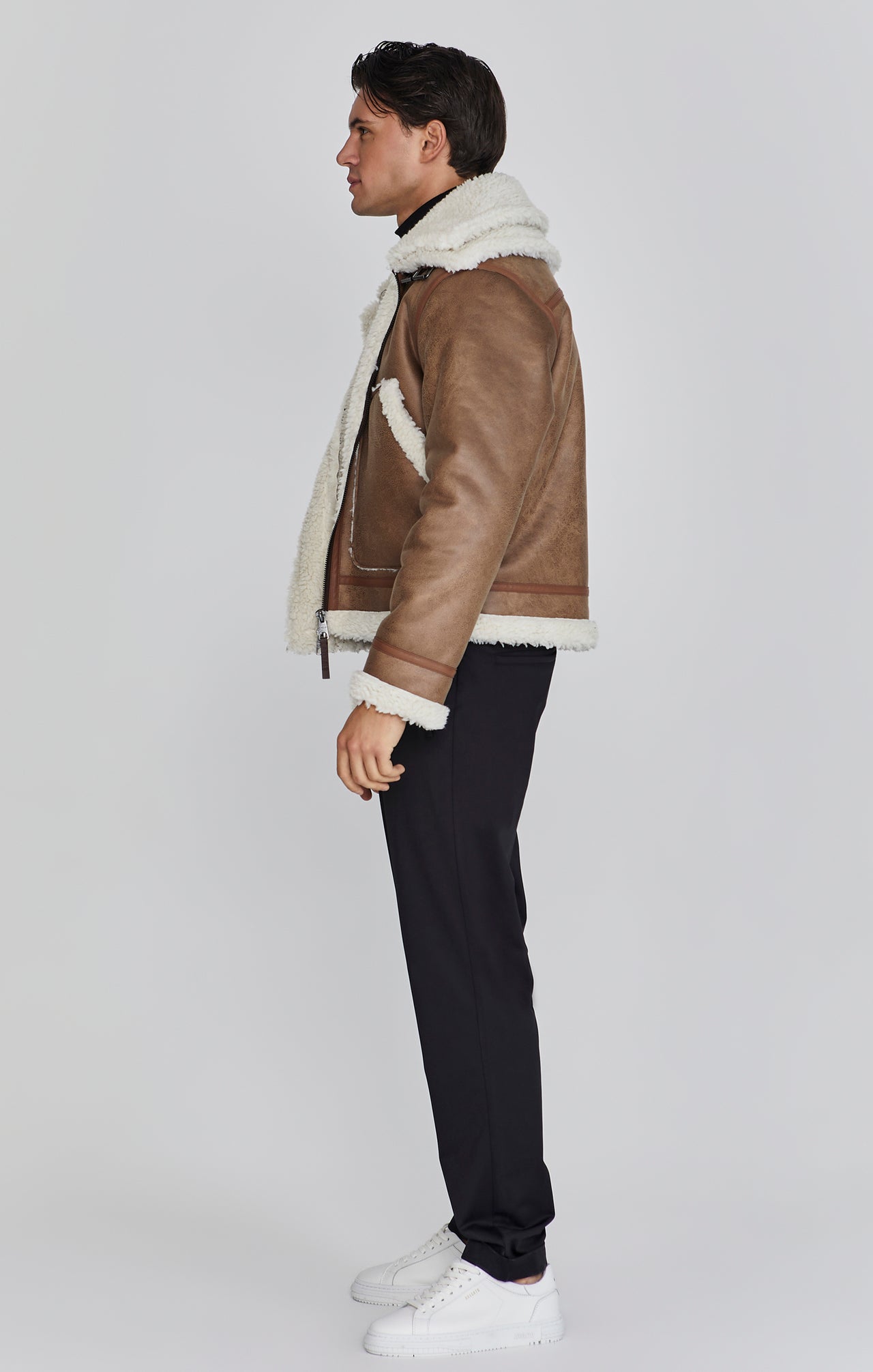 Brown Aviator Jacket (1)