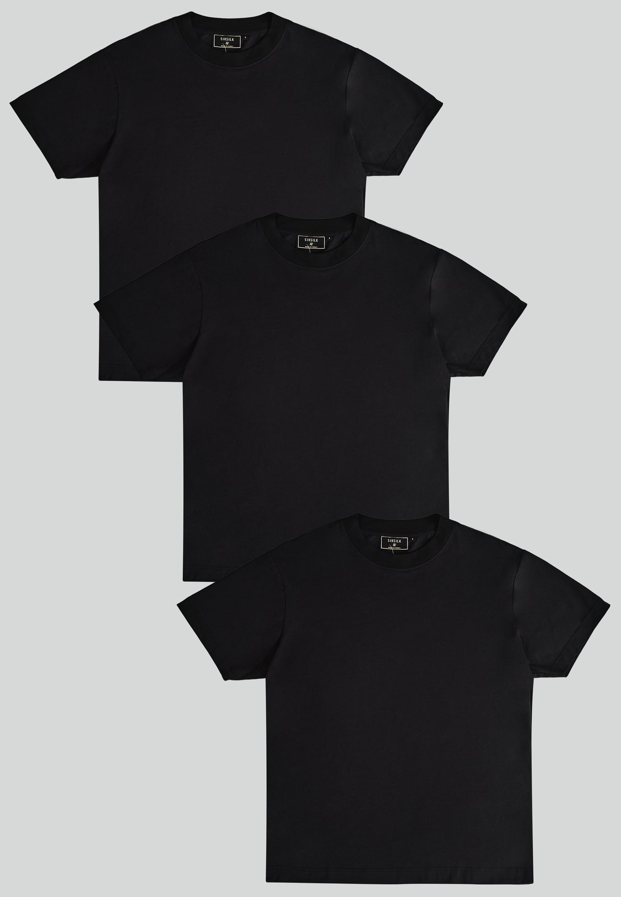 Black Pack of 3 T-Shirts