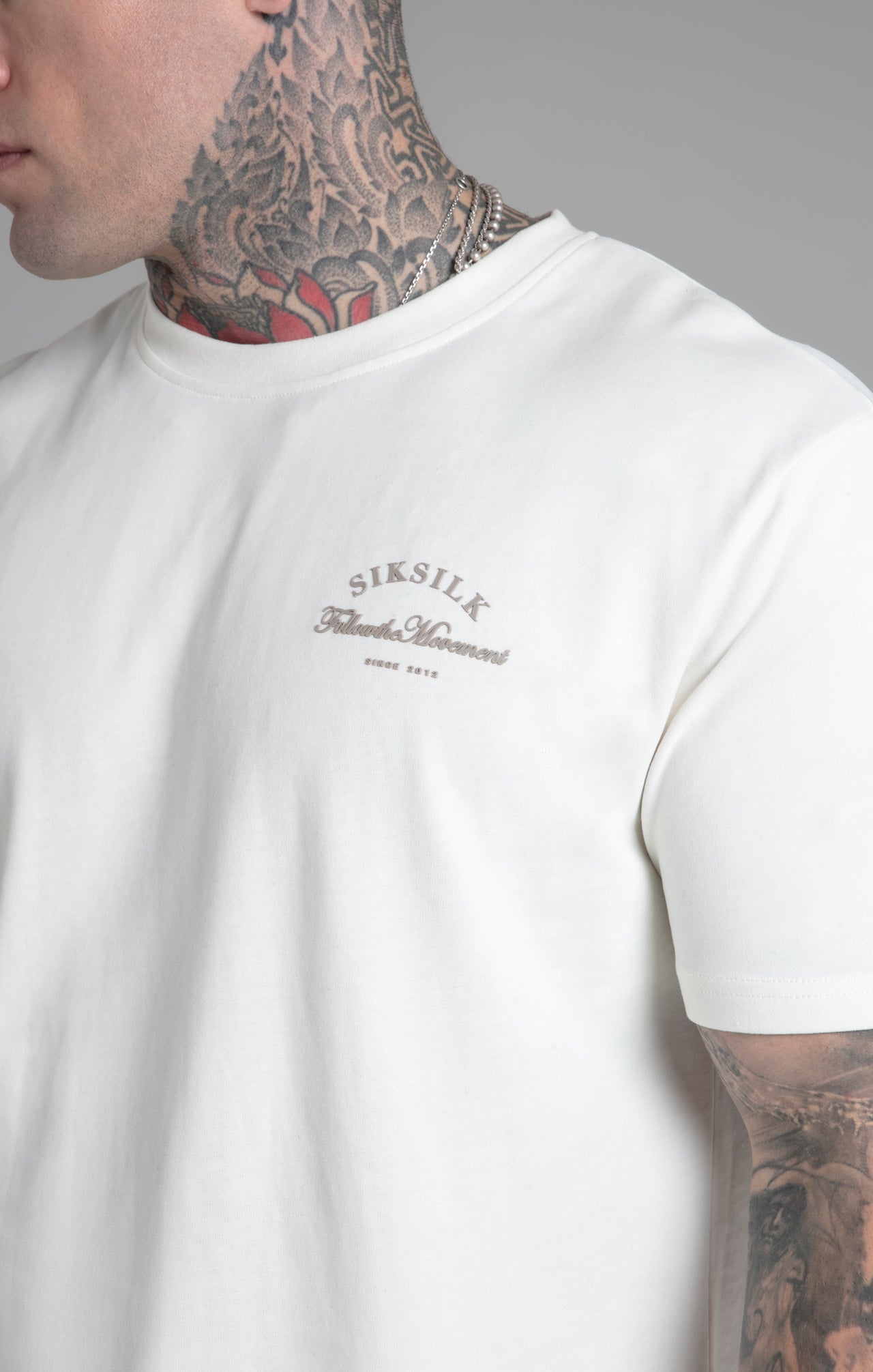 Ecru Relaxed Fit T-Shirt (2)