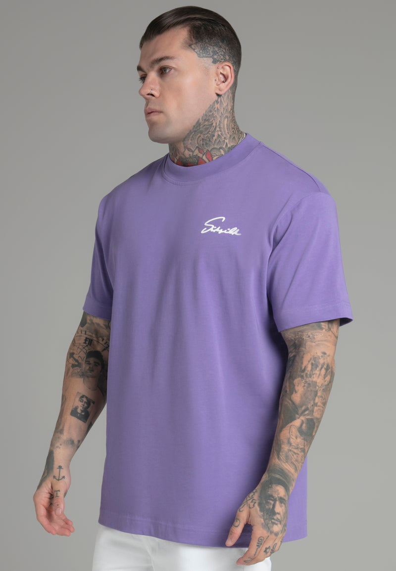 Purple Script T-Shirt