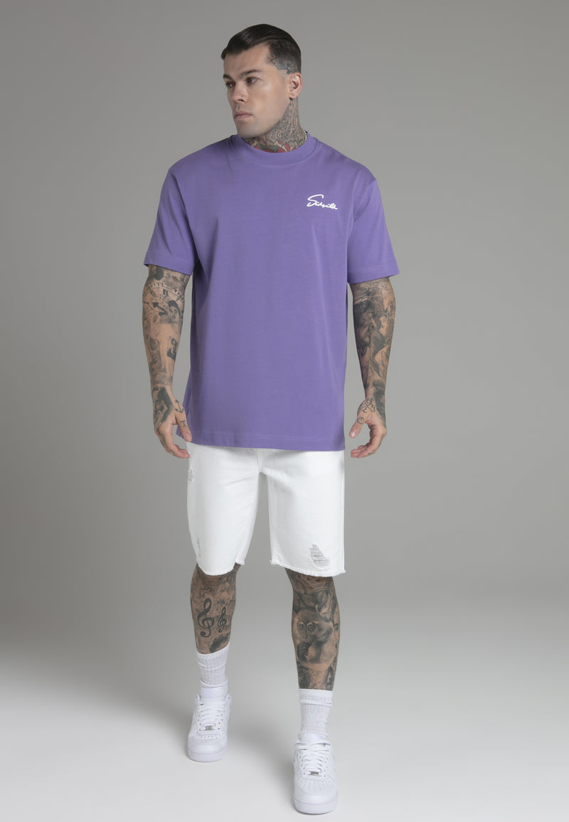 Purple Script T-Shirt (1)