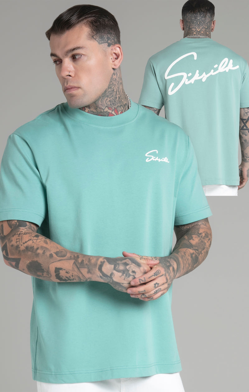 Green Script T-Shirt