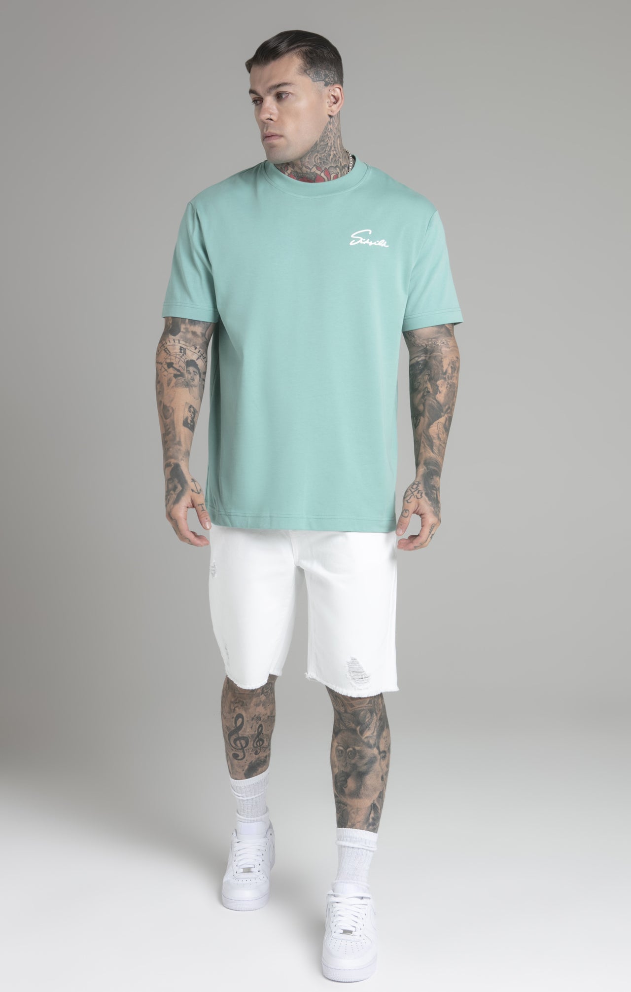 Green Script T-Shirt (1)