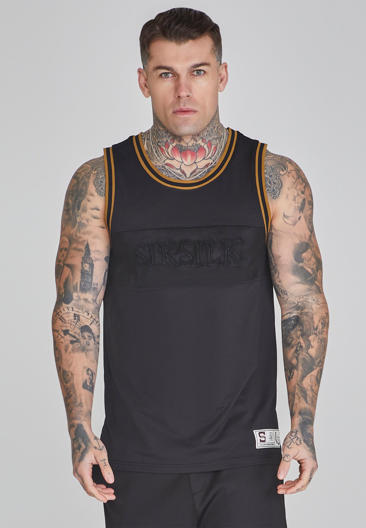 Black Basketball Vest