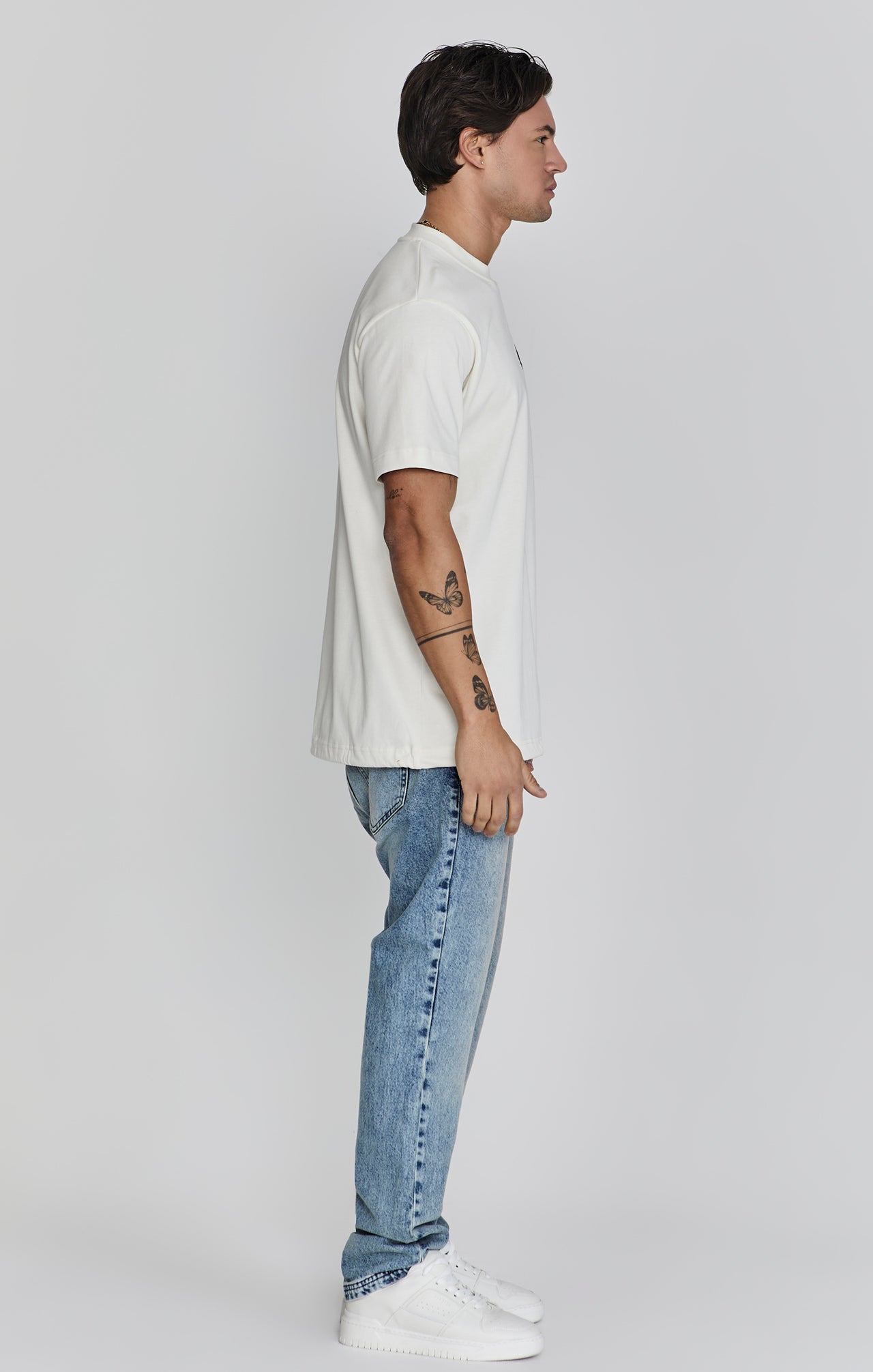 Ecru Oversized T-Shirt (3)