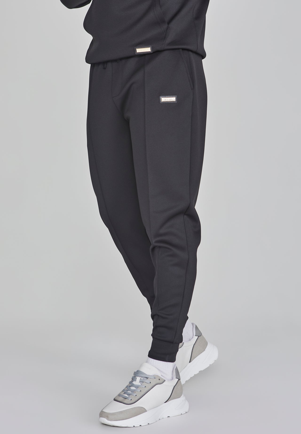 Black Smart Joggers