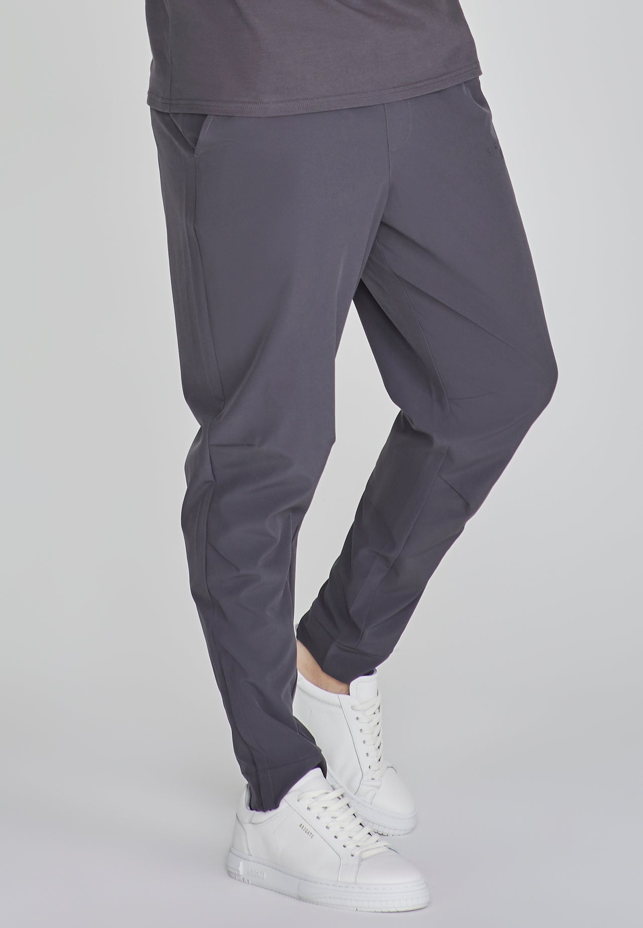 Dark Grey Smart Pants (2)