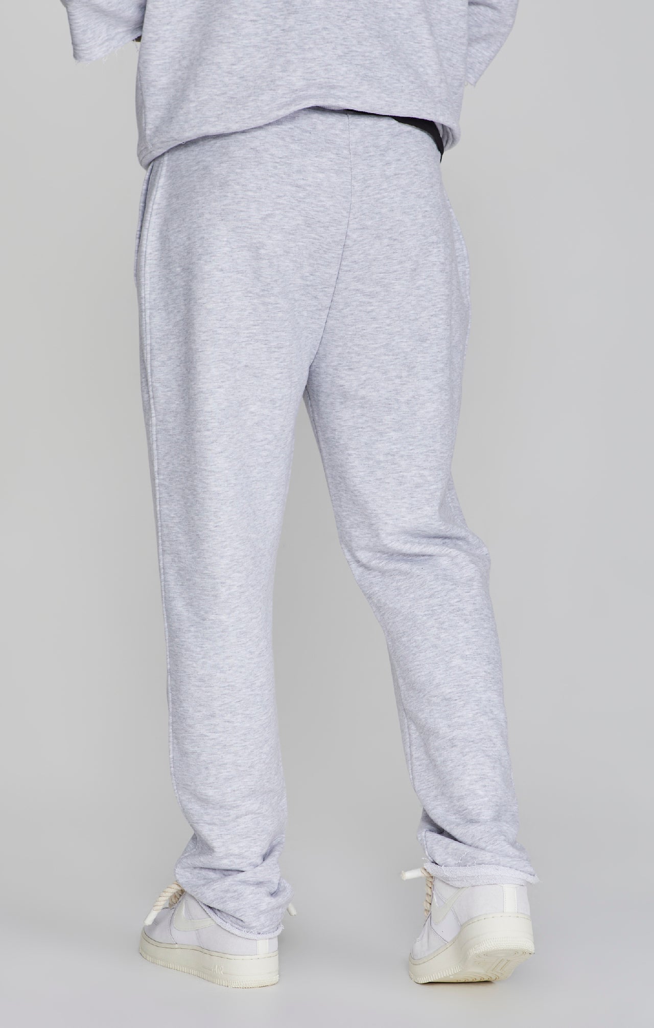 Grey Marl Relaxed Fit Joggers (4)